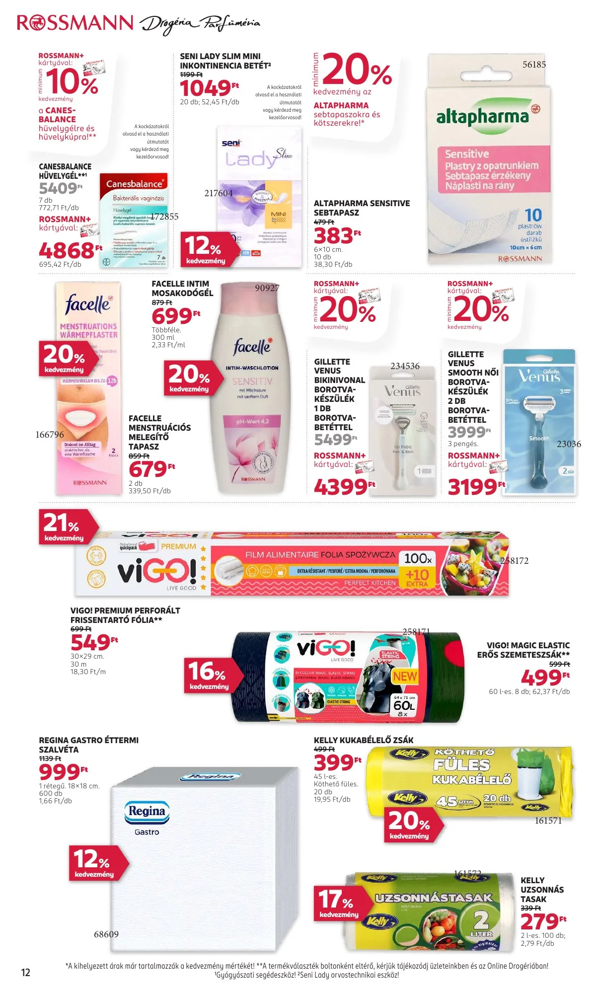 Rossmann akciós újság 08.25–09.05 – 14. oldal