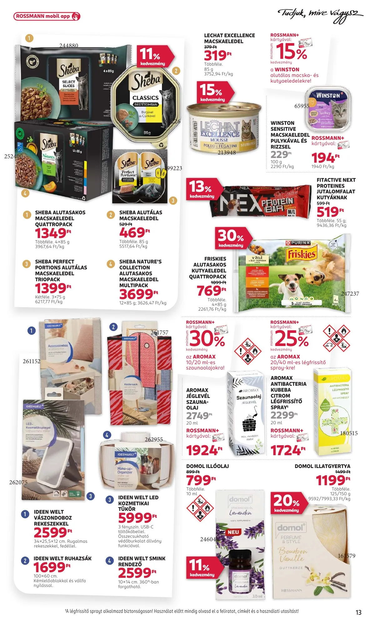 Rossmann akciós újság 08.25–09.05 – 15. oldal