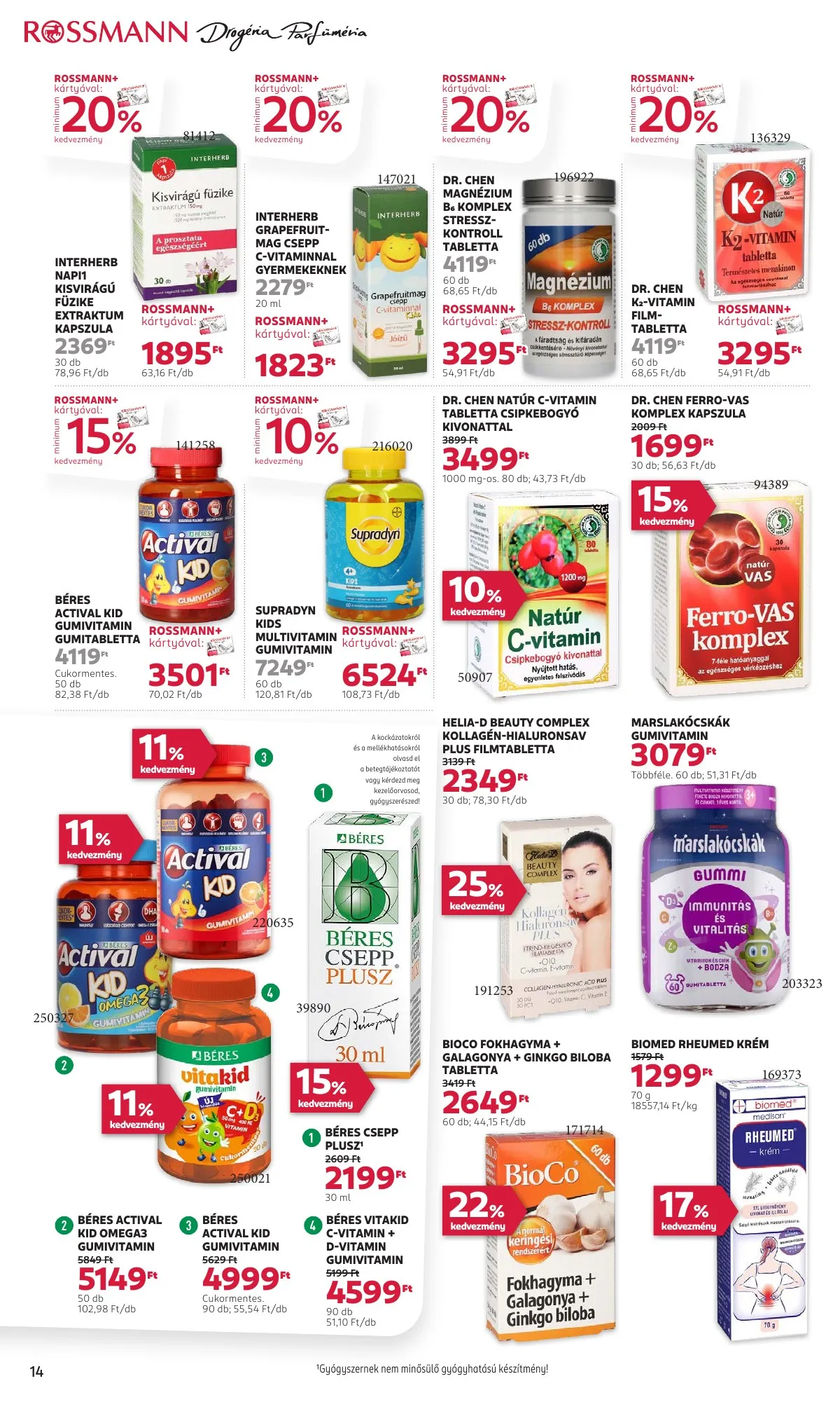 Rossmann akciós újság 08.25–09.05 – 16. oldal