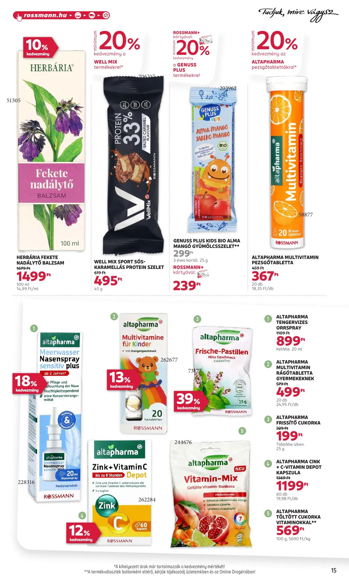 Rossmann akciós újság 08.25–09.05 – 17. oldal