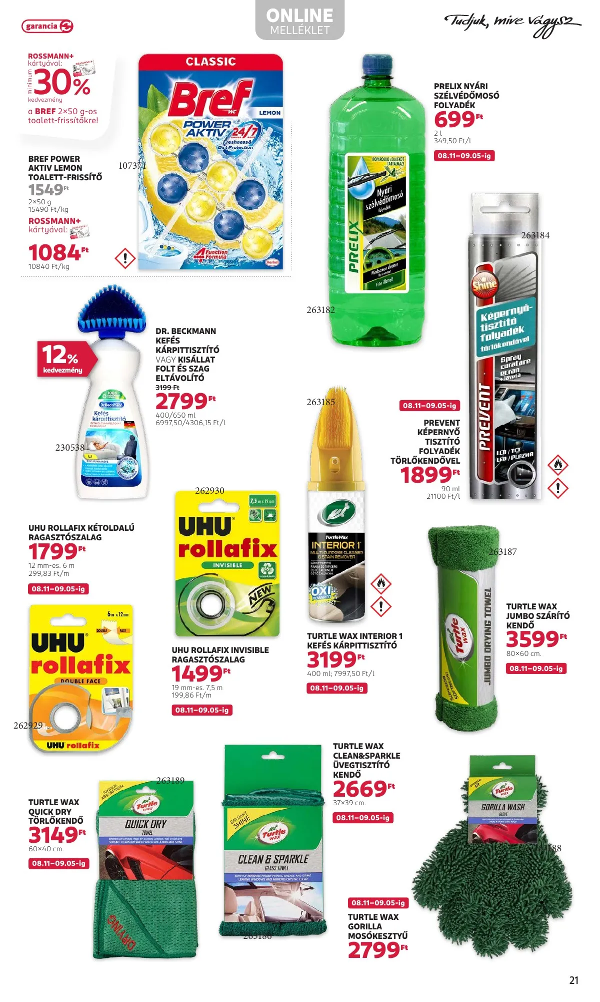 Rossmann akciós újság 08.25–09.05 – 23. oldal