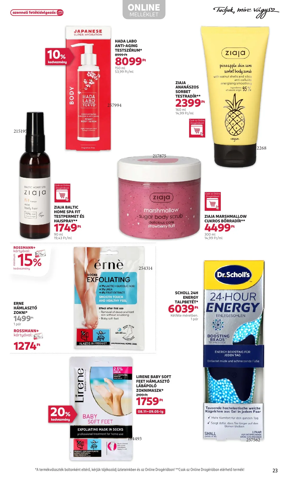 Rossmann akciós újság 08.25–09.05 – 25. oldal