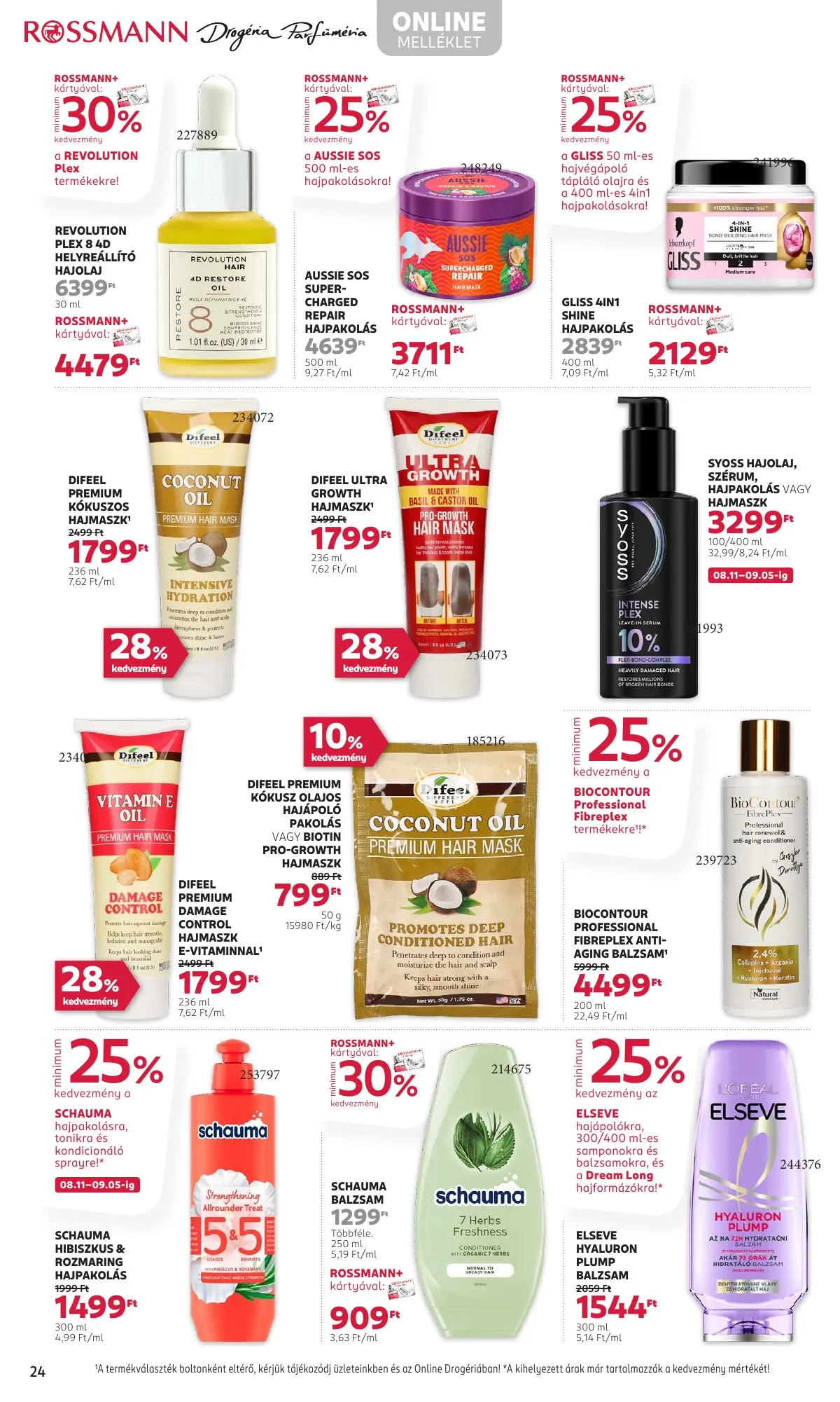 Rossmann akciós újság 08.25–09.05 – 26. oldal