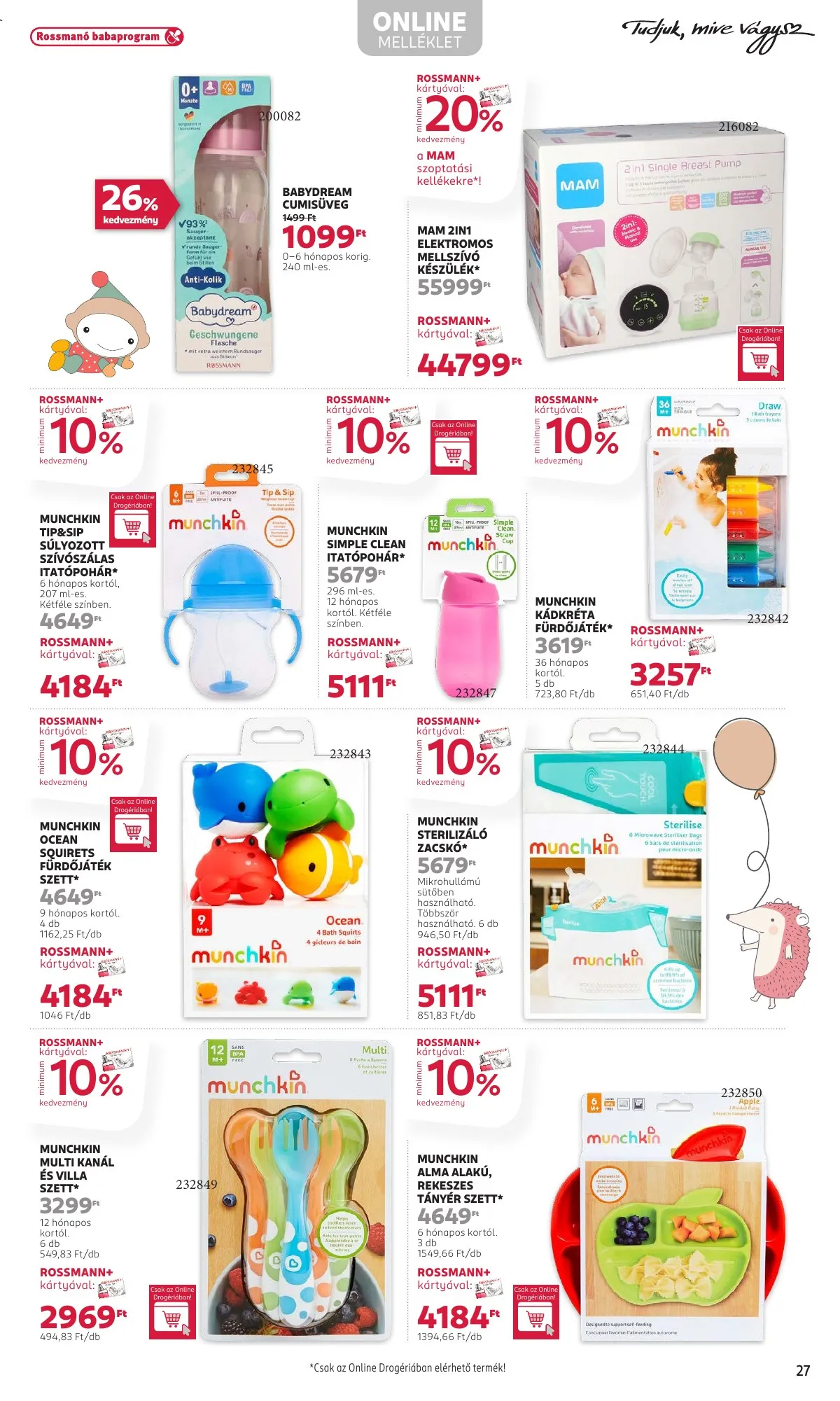 Rossmann akciós újság 08.25–09.05 – 31. oldal