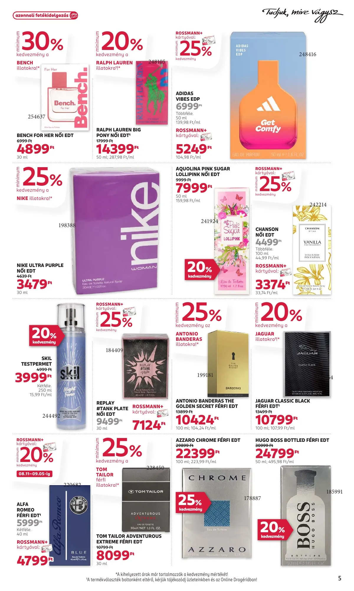 Rossmann akciós újság 08.25–09.05 – 5. oldal