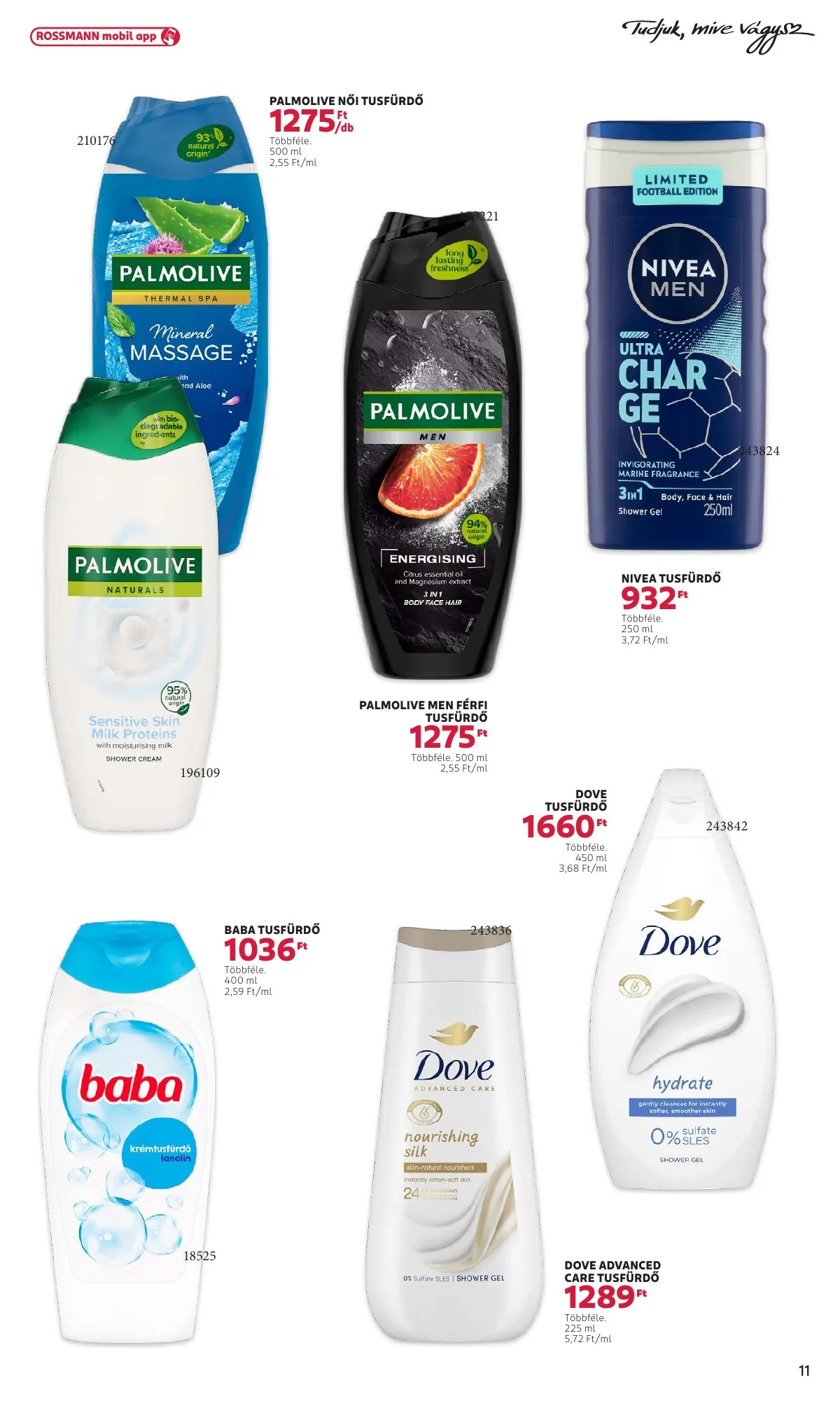 Rossmann akciós újság 09.08–09.19 – 11. oldal