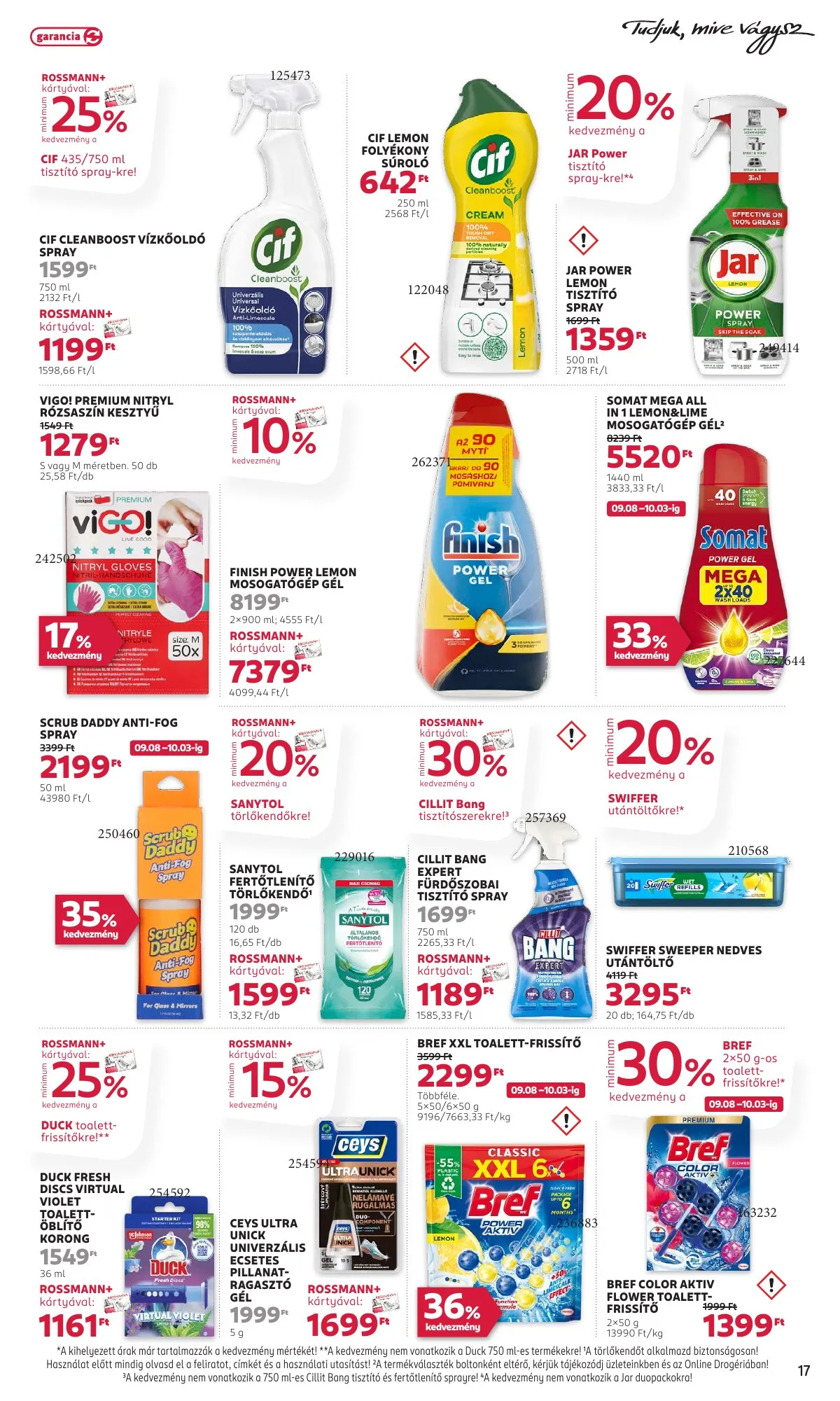Rossmann akciós újság 09.08–09.19 – 19. oldal
