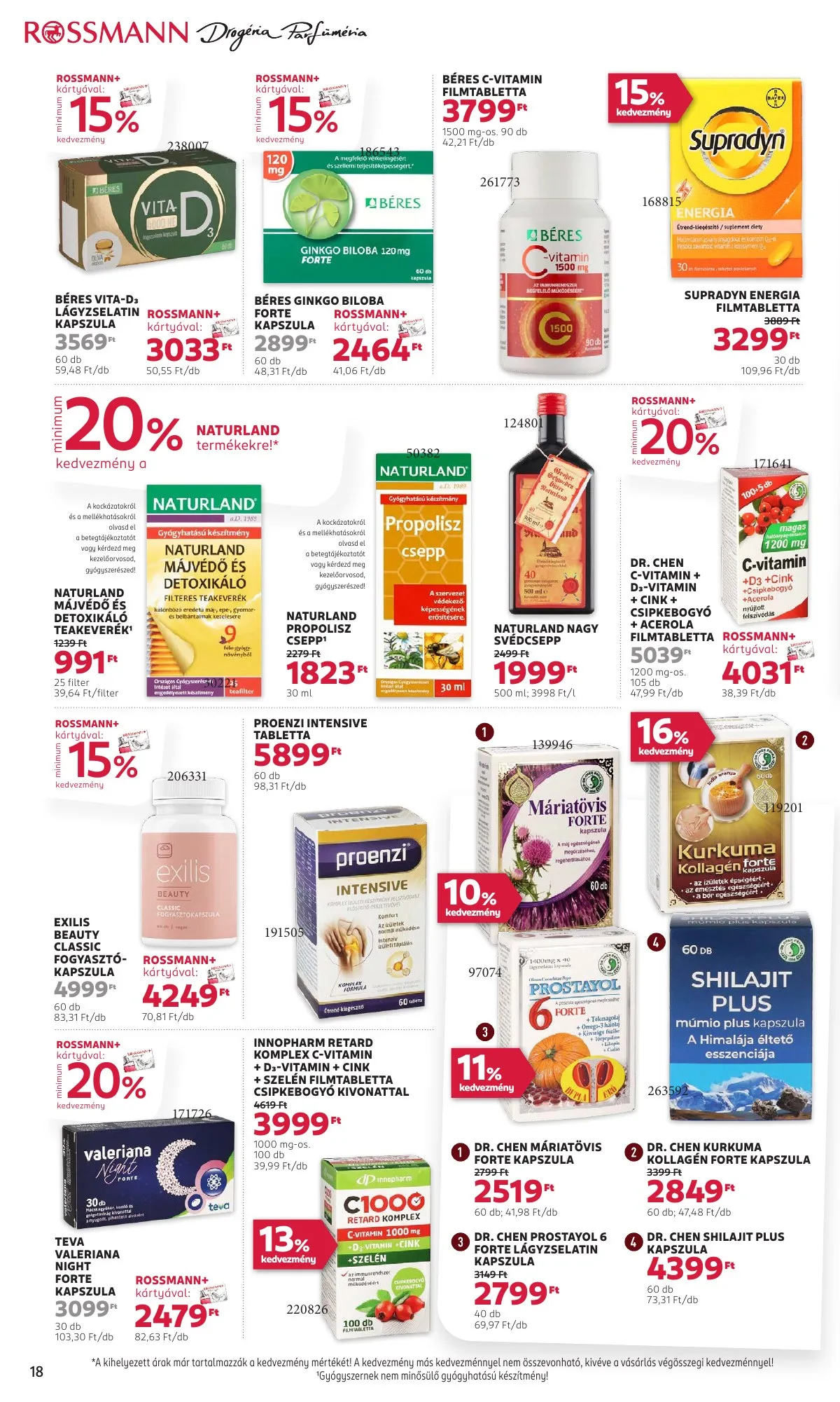 Rossmann akciós újság 09.08–09.19 – 20. oldal