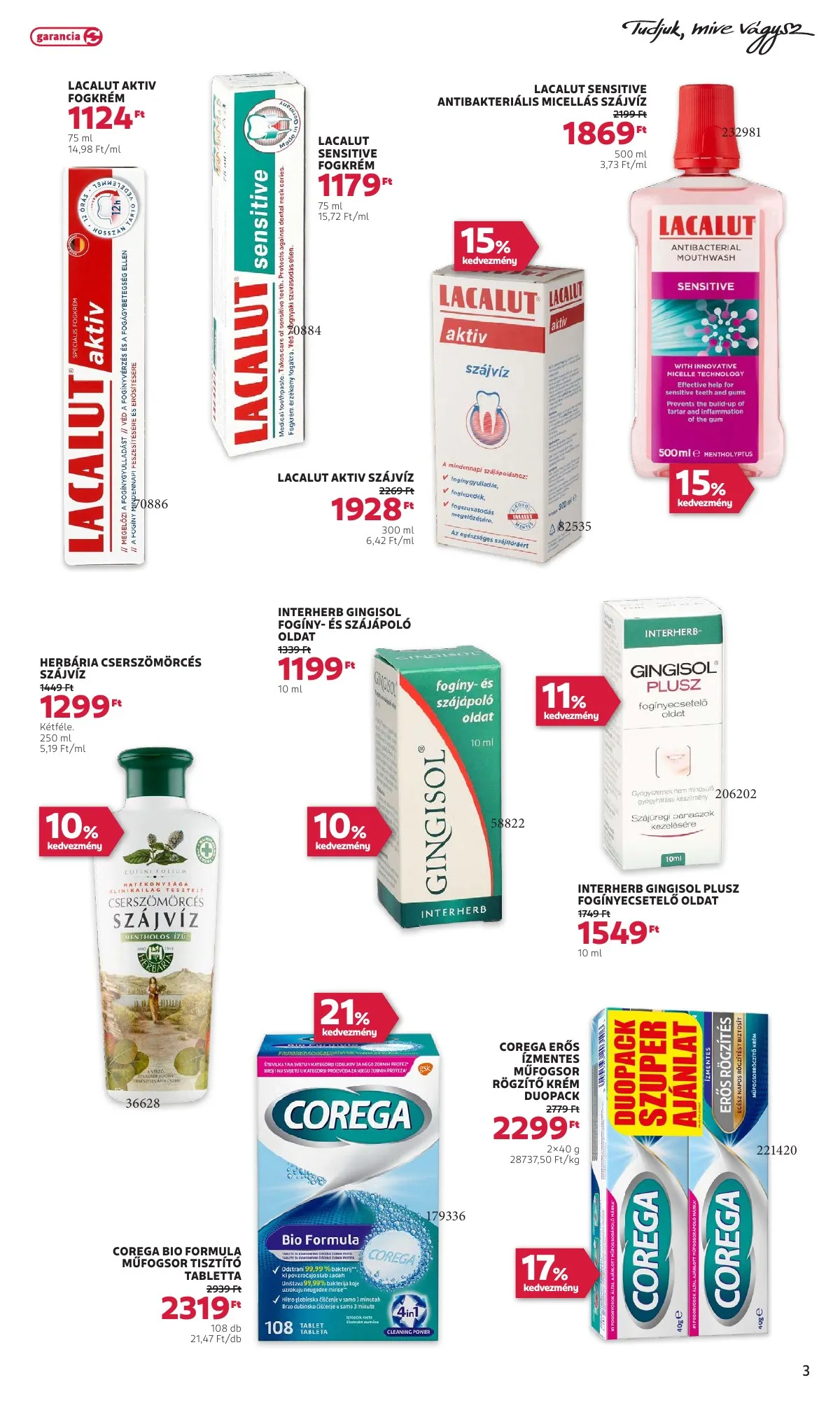 Rossmann akciós újság 09.08–09.19 – 3. oldal
