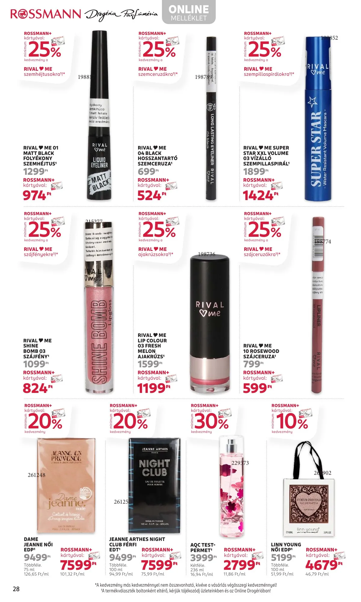 Rossmann akciós újság 09.08–09.19 – 30. oldal