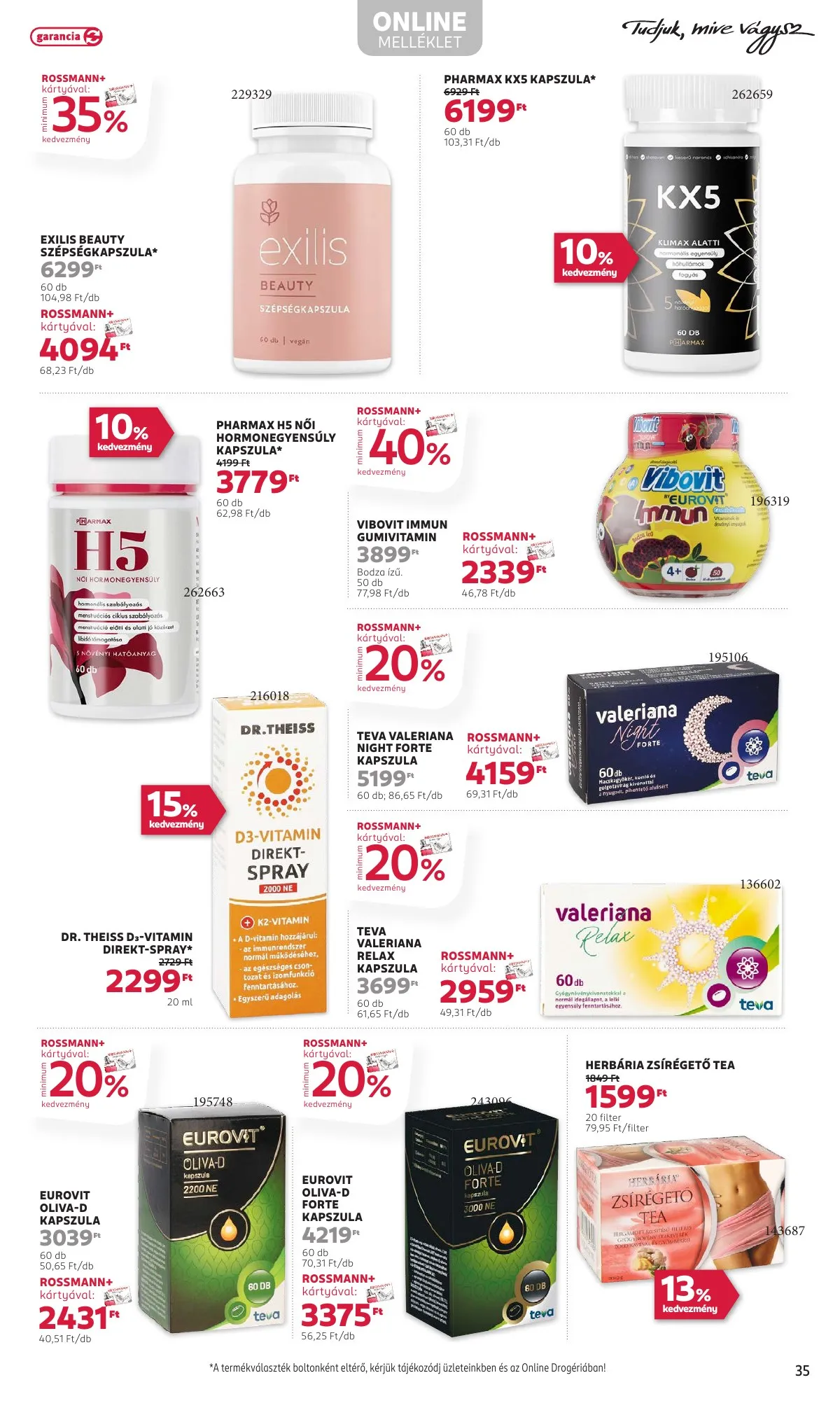 Rossmann akciós újság 09.08–09.19 – 39. oldal