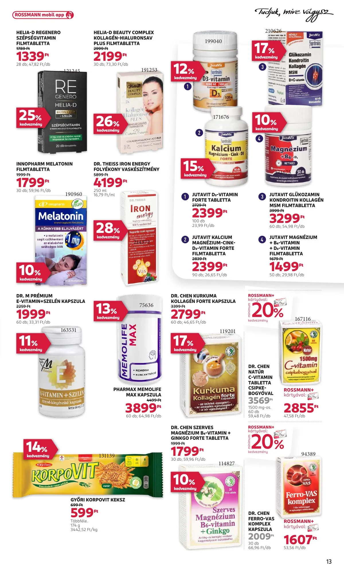 Rossmann akciós újság 10.20–10.31 – 15. oldal