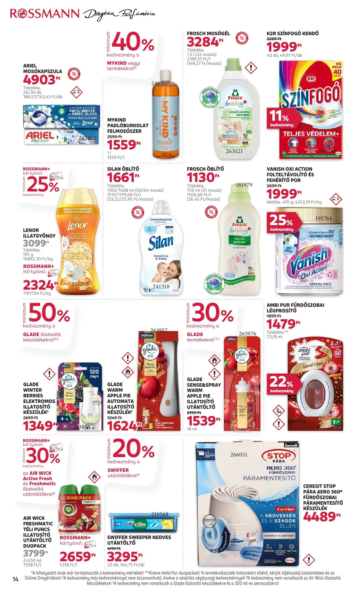Rossmann akciós újság 10.20–10.31 – 16. oldal