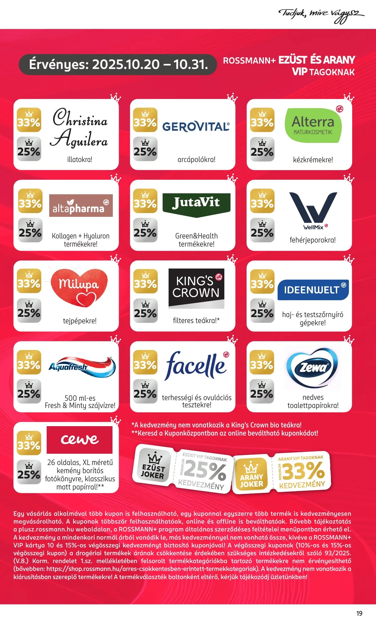 Rossmann akciós újság 10.20–10.31 – 21. oldal