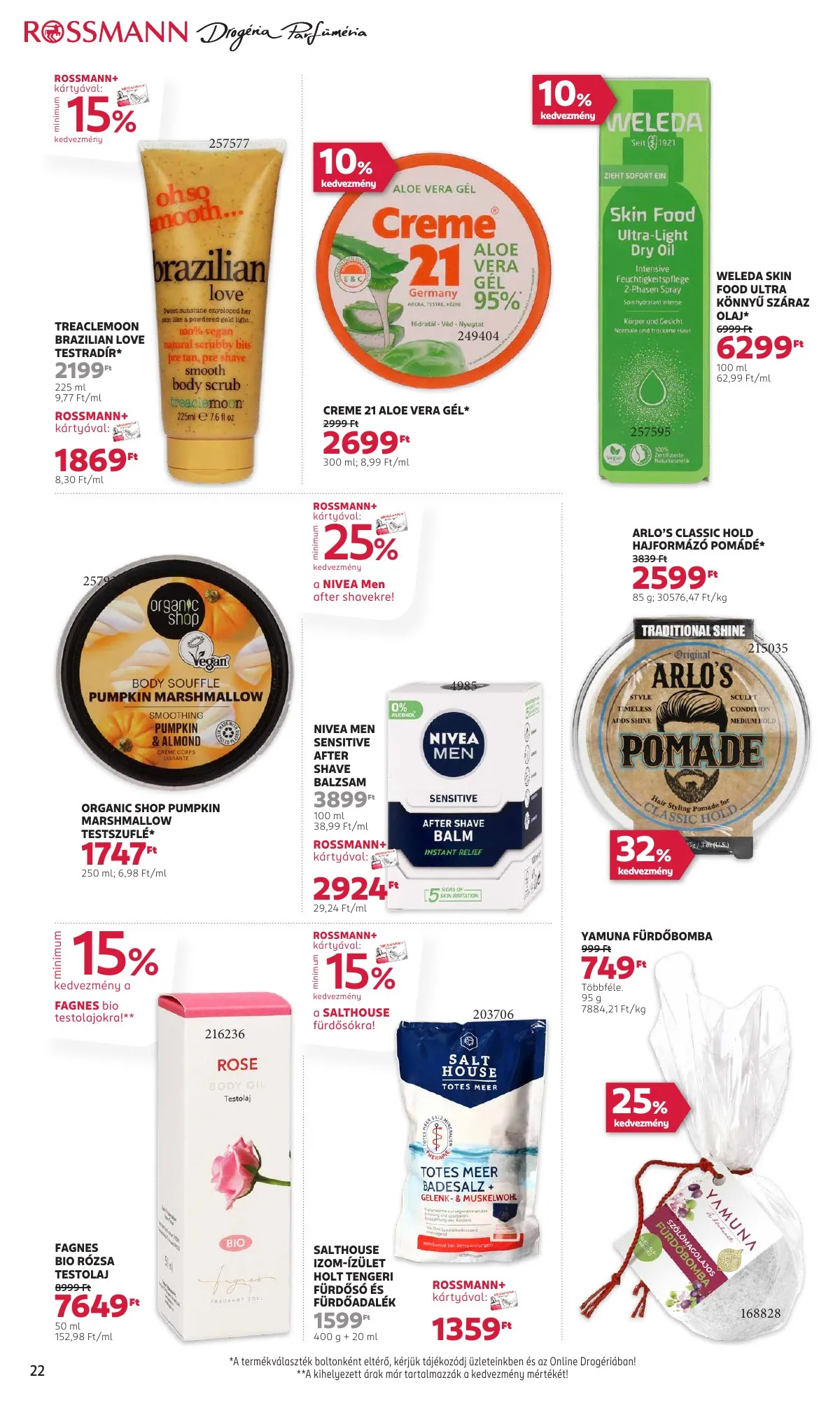 Rossmann akciós újság 10.20–10.31 – 24. oldal