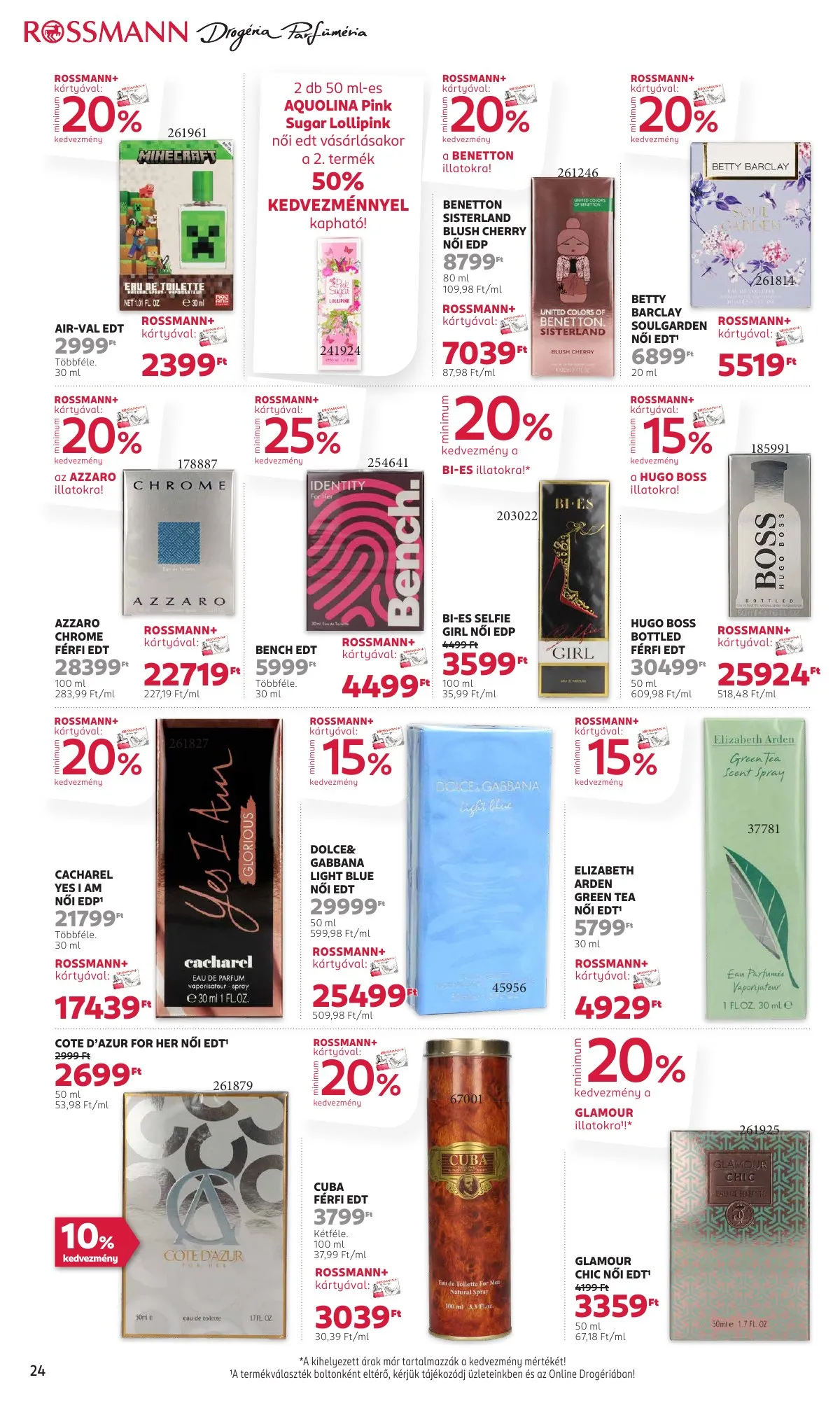 Rossmann akciós újság 10.20–10.31 – 26. oldal