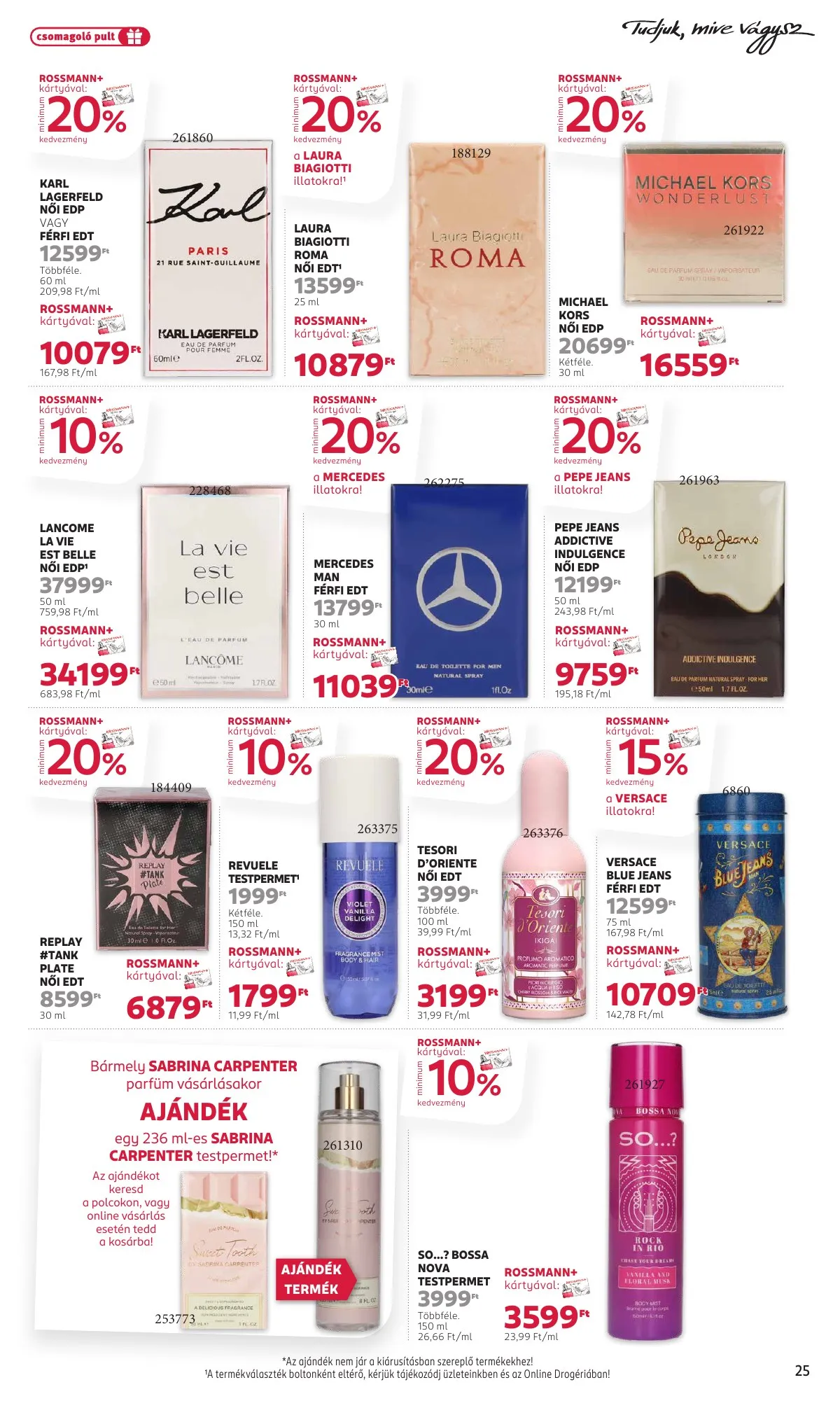 Rossmann akciós újság 10.20–10.31 – 27. oldal