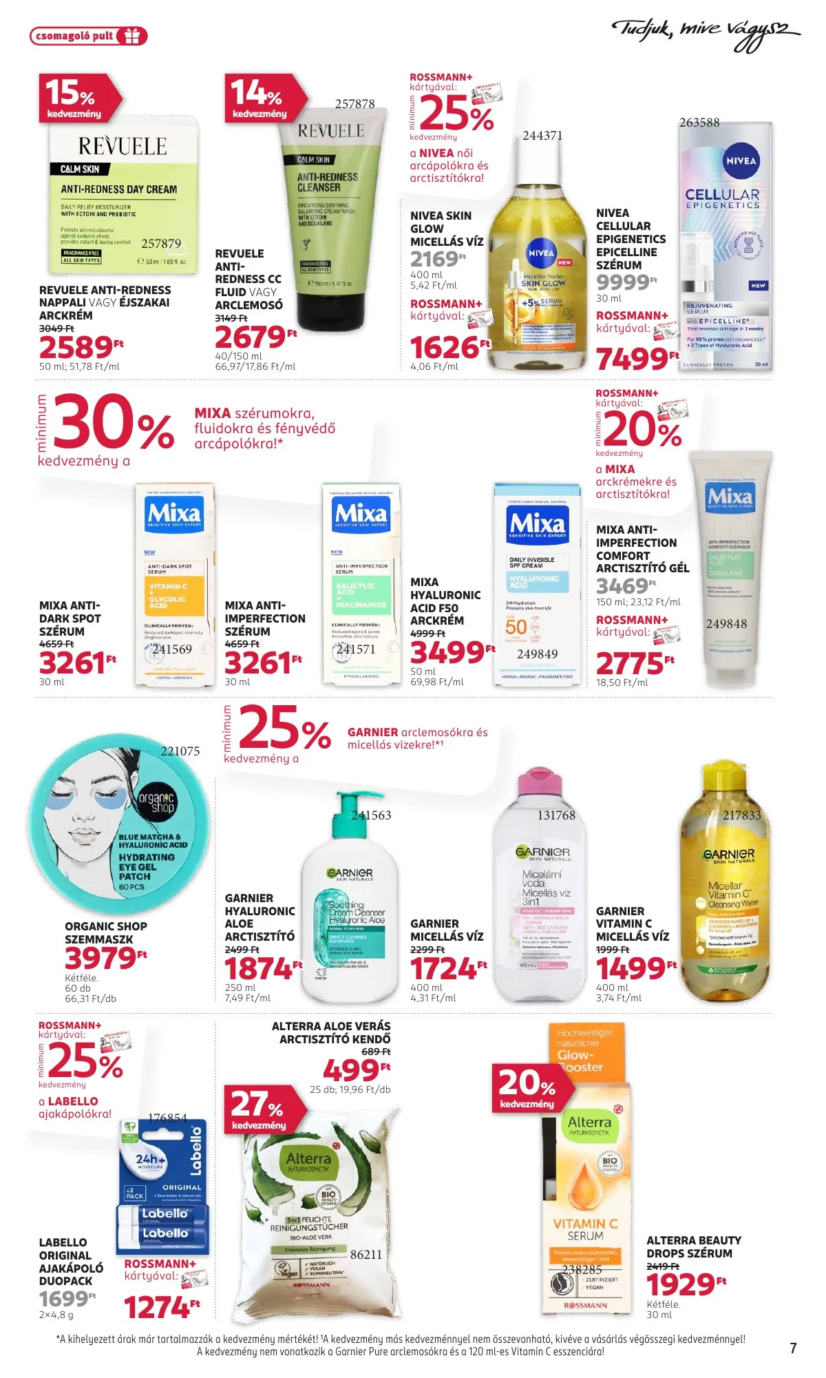 Rossmann akciós újság 10.20–10.31 – 7. oldal