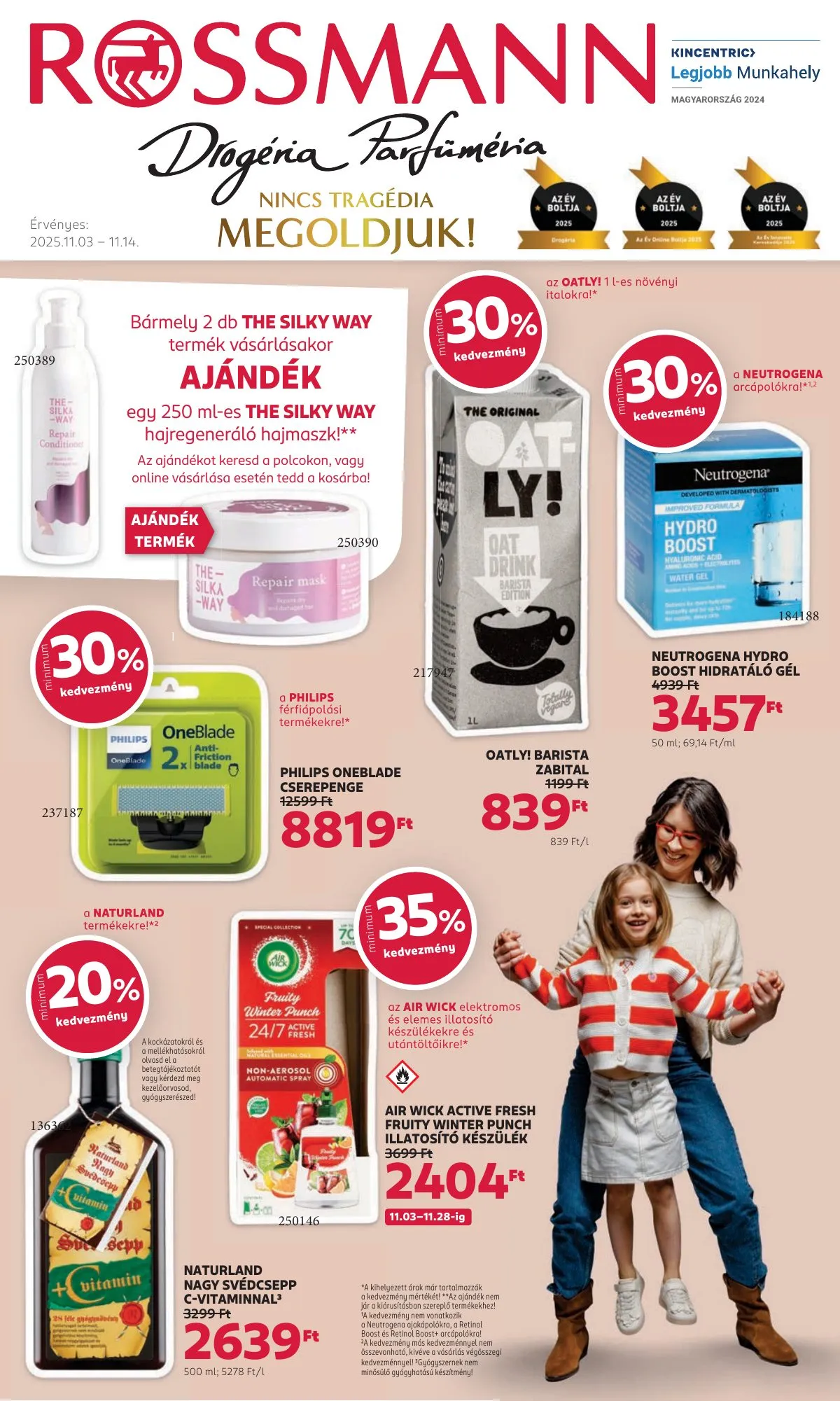 Rossmann akciós újság 11.03–11.14