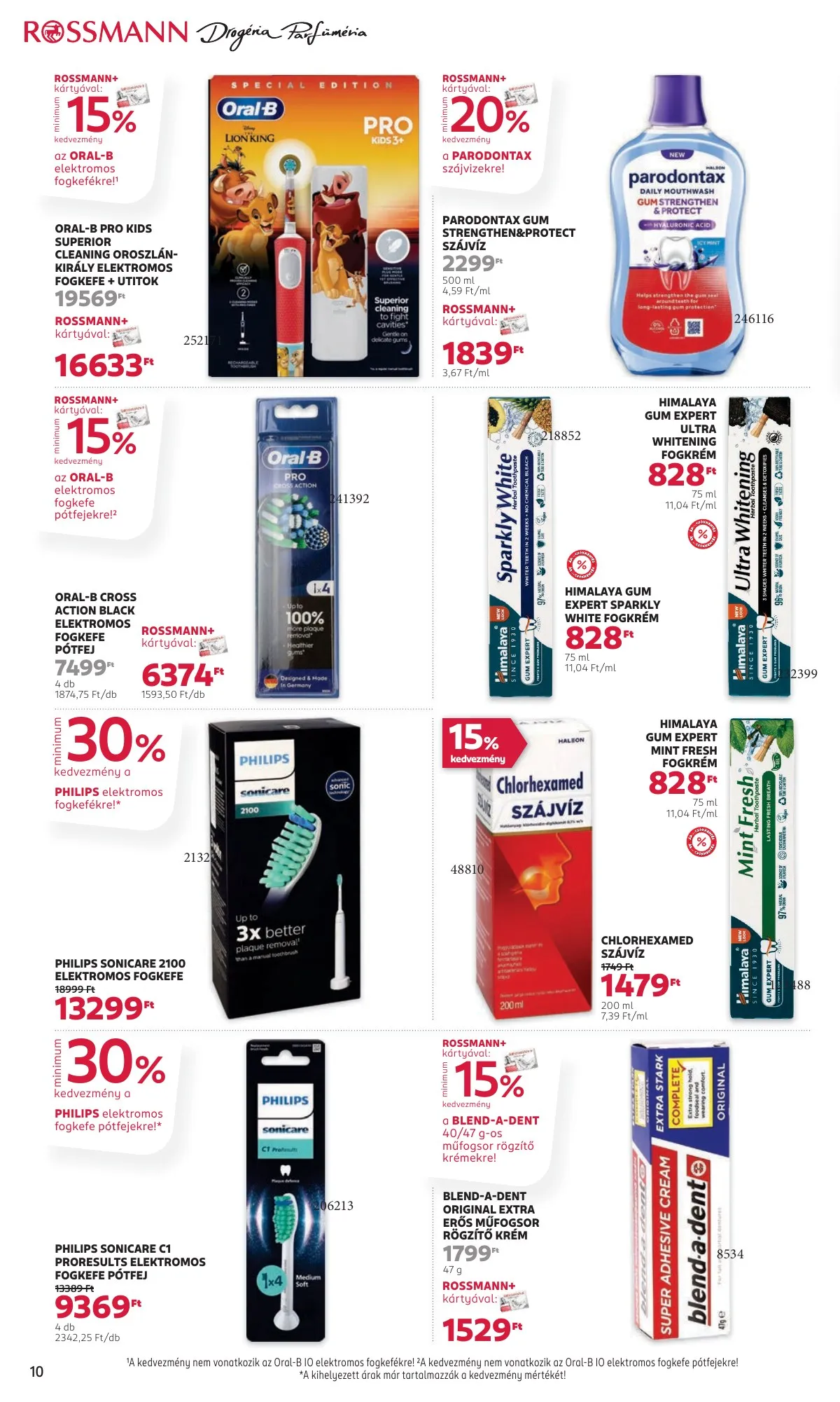 Rossmann akciós újság 11.03–11.14 – 12. oldal