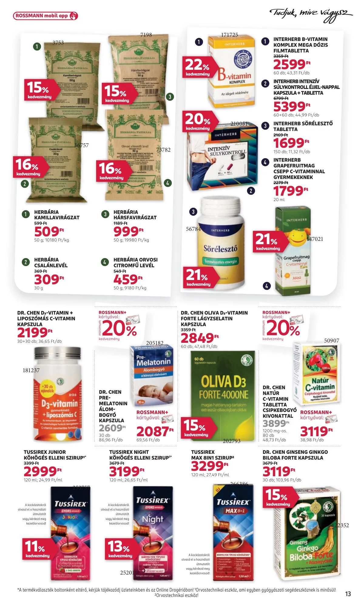 Rossmann akciós újság 11.03–11.14 – 15. oldal