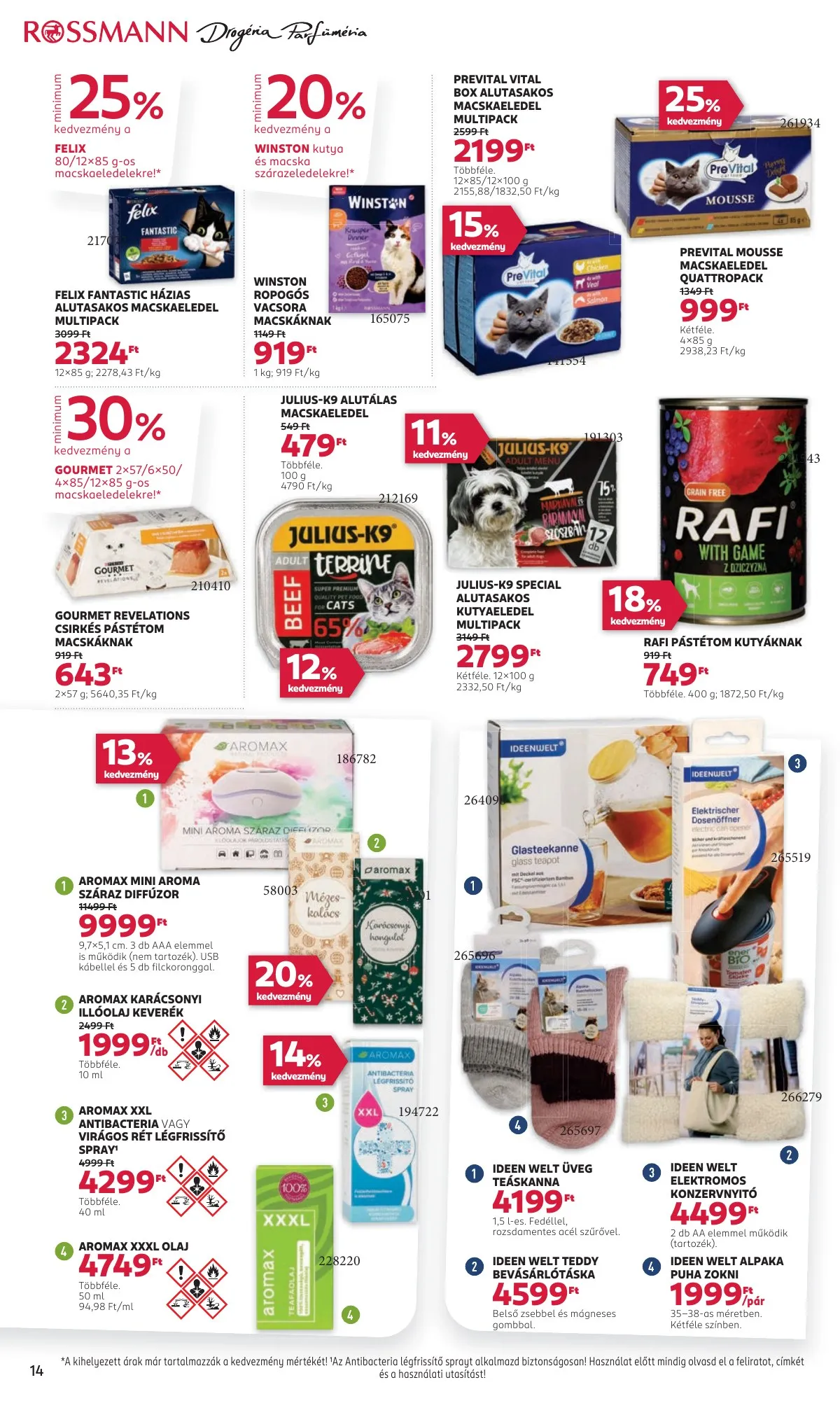 Rossmann akciós újság 11.03–11.14 – 16. oldal