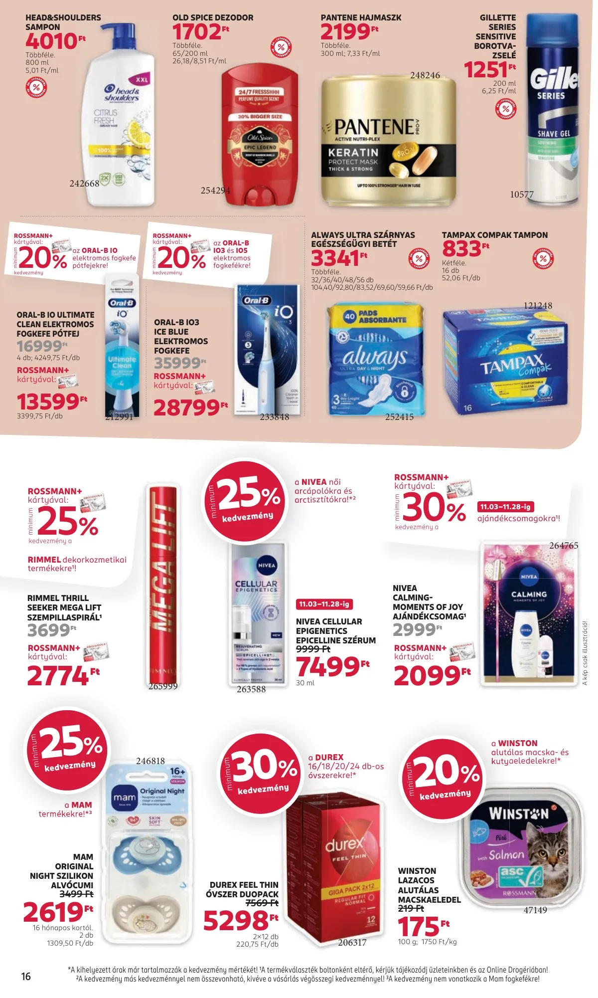 Rossmann akciós újság 11.03–11.14 – 18. oldal