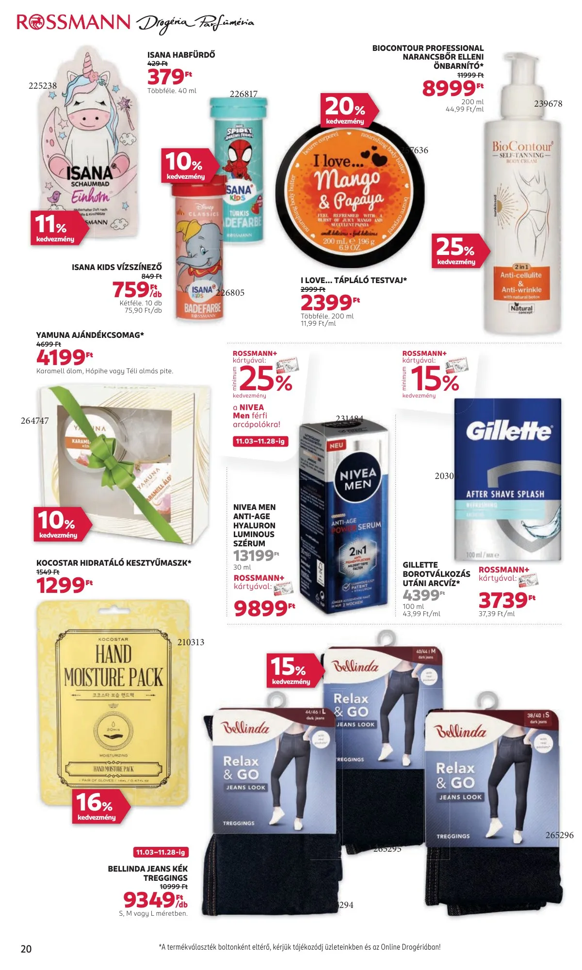Rossmann akciós újság 11.03–11.14 – 22. oldal