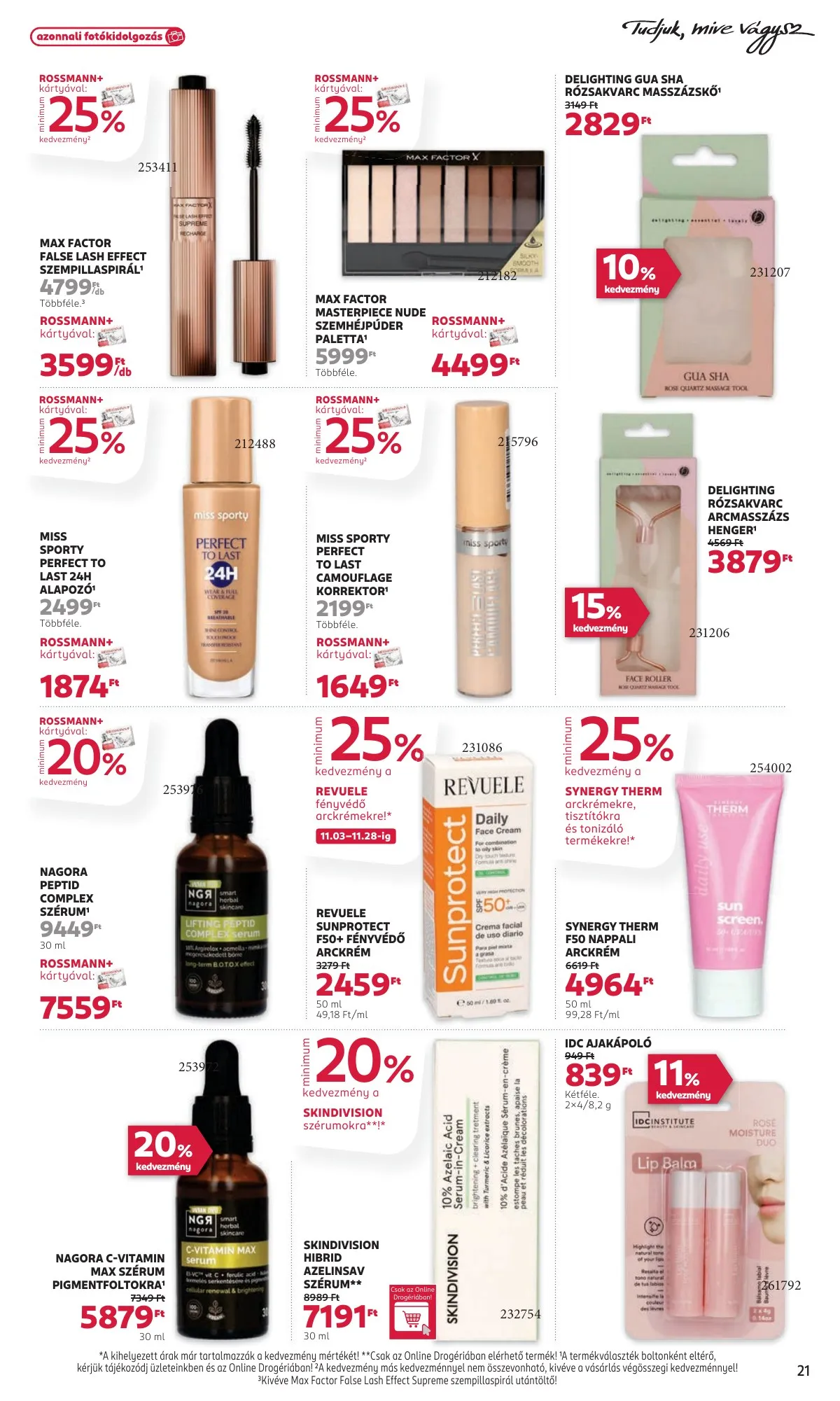 Rossmann akciós újság 11.03–11.14 – 23. oldal