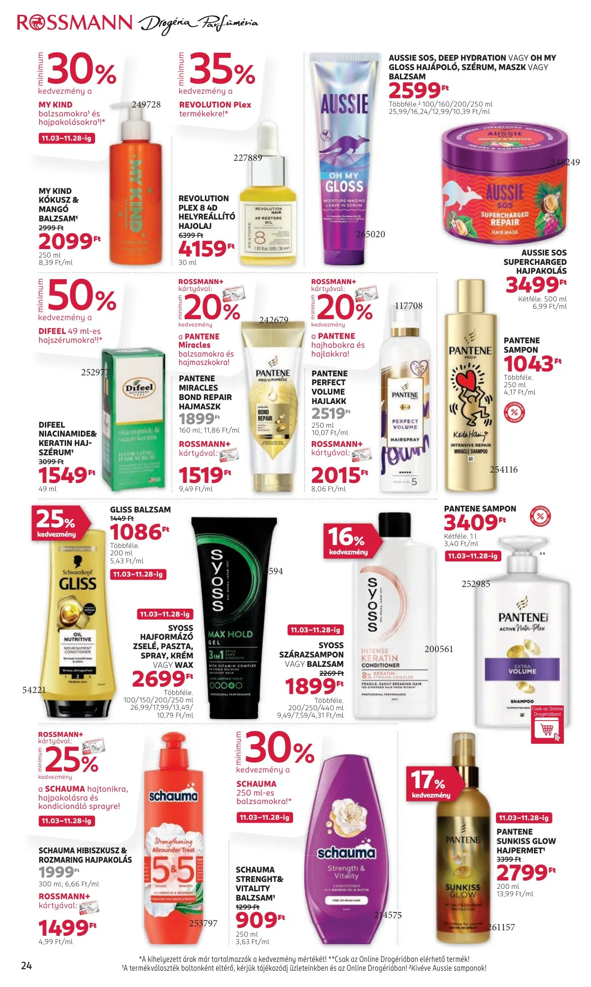 Rossmann akciós újság 11.03–11.14 – 26. oldal
