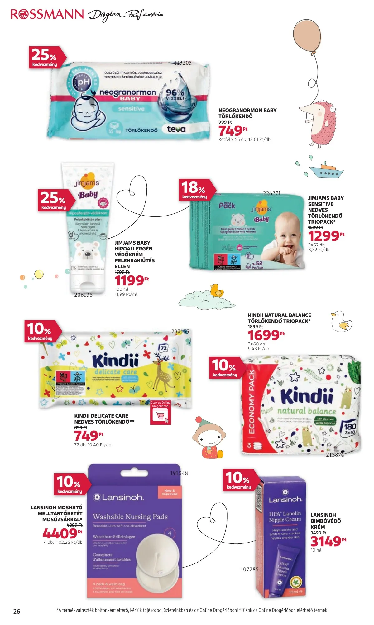 Rossmann akciós újság 11.03–11.14 – 28. oldal