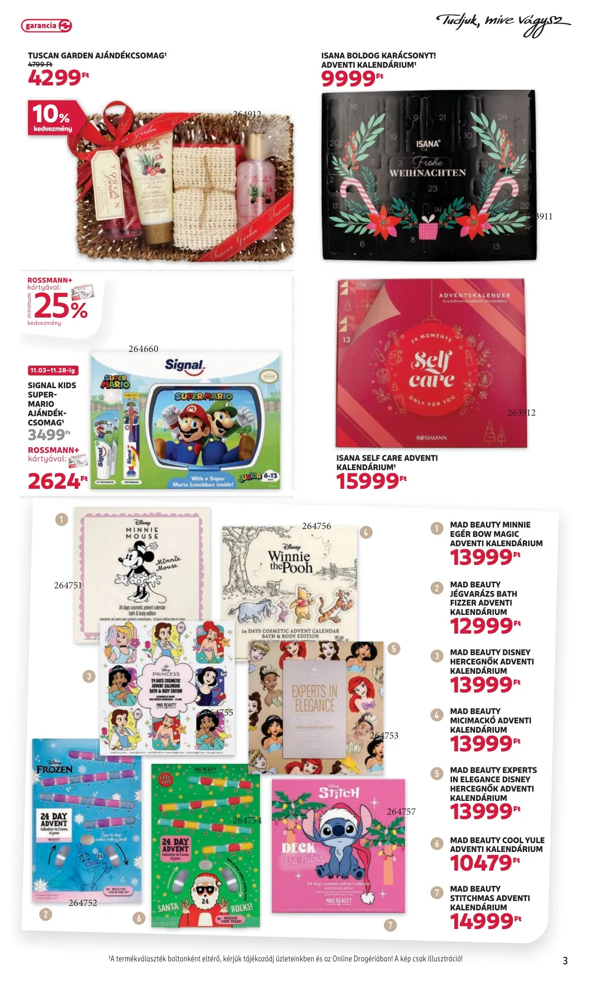 Rossmann akciós újság 11.03–11.14 – 3. oldal