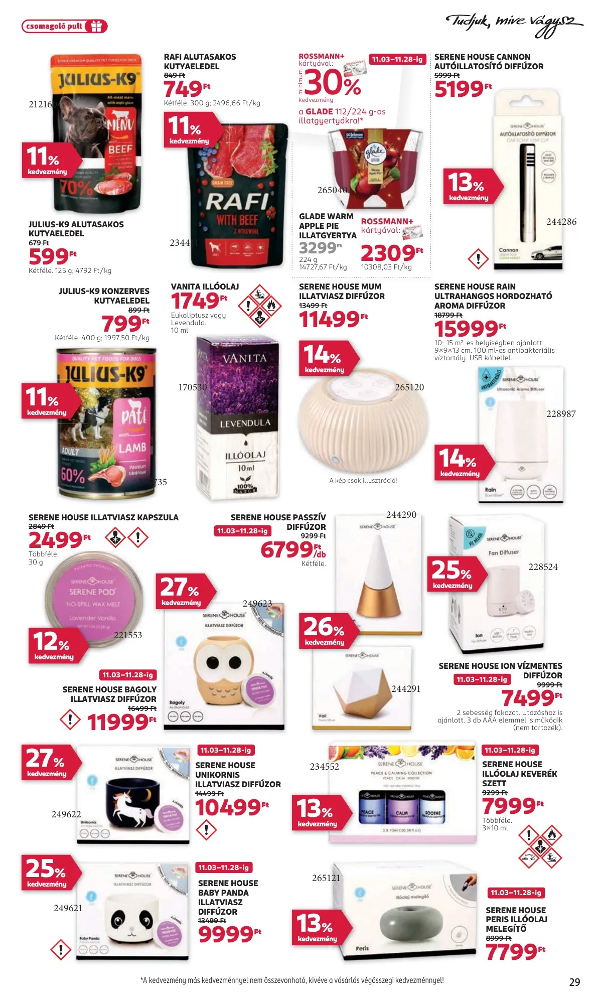 Rossmann akciós újság 11.03–11.14 – 31. oldal