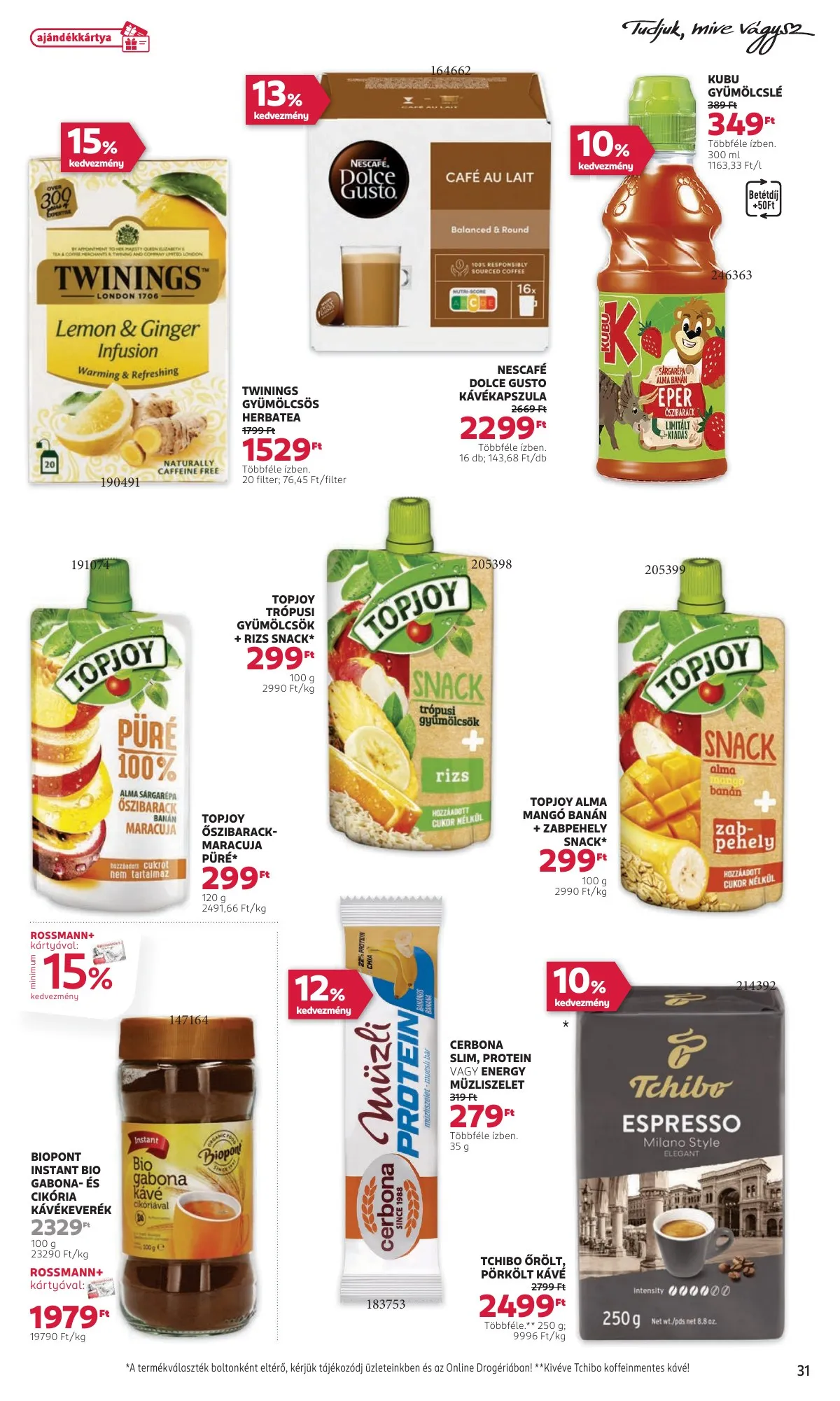 Rossmann akciós újság 11.03–11.14 – 33. oldal