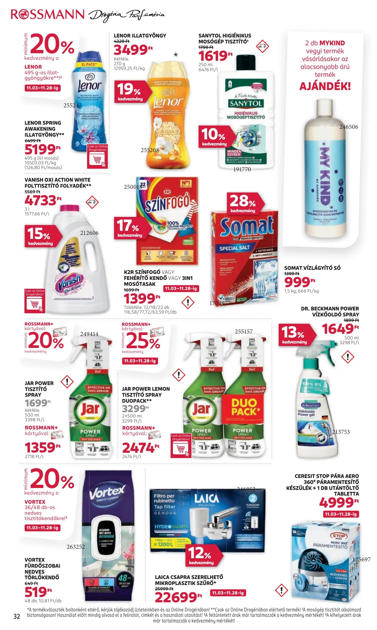 Rossmann akciós újság 11.03–11.14 – 34. oldal