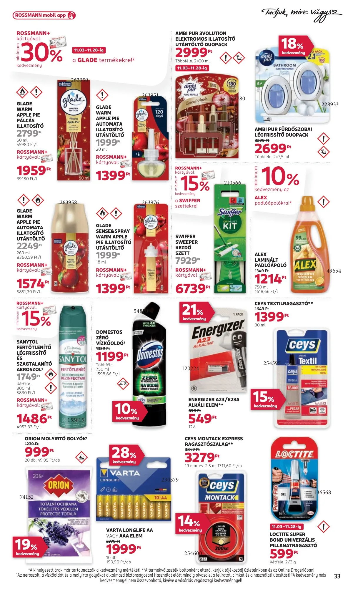 Rossmann akciós újság 11.03–11.14 – 35. oldal