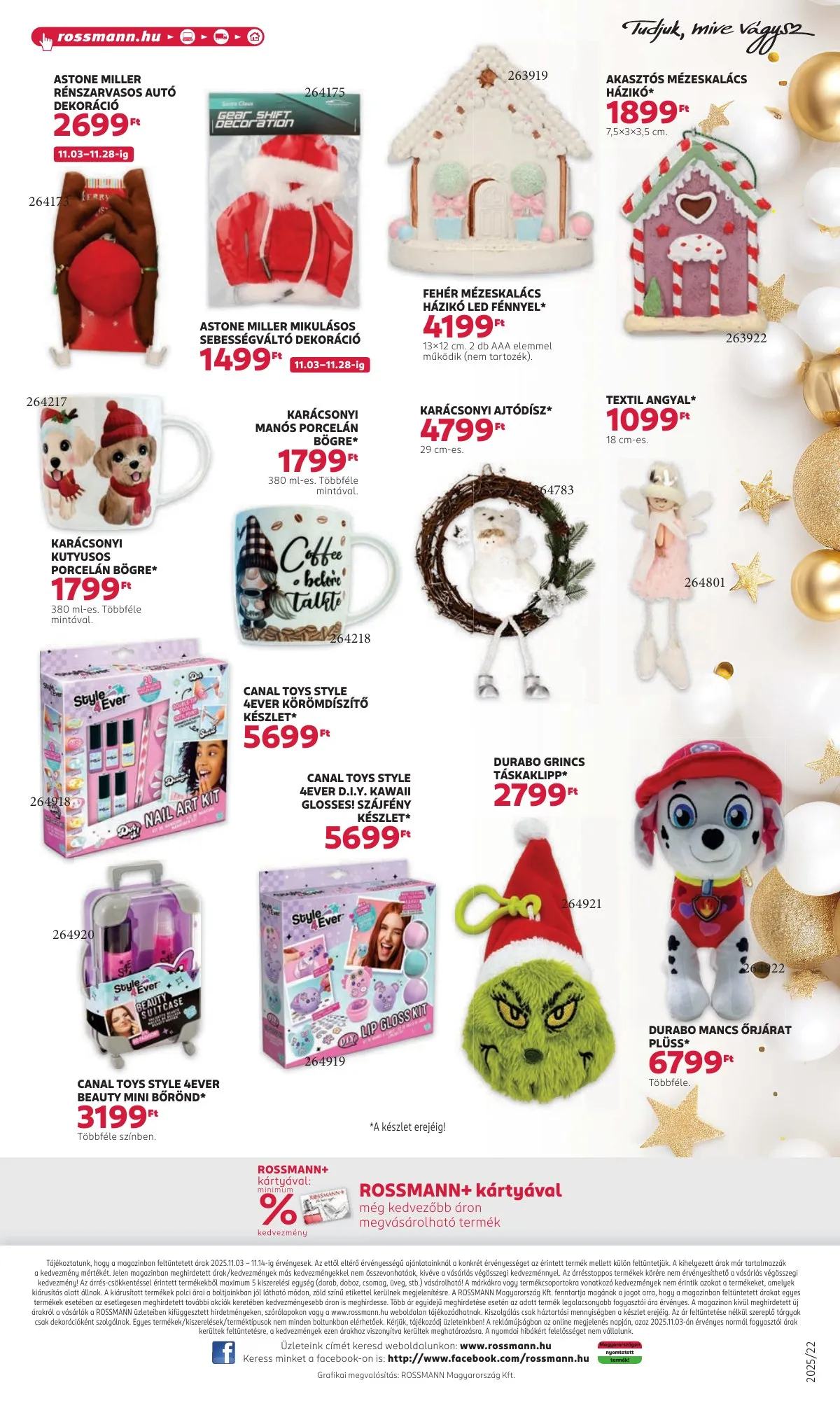 Rossmann akciós újság 11.03–11.14 – 37. oldal