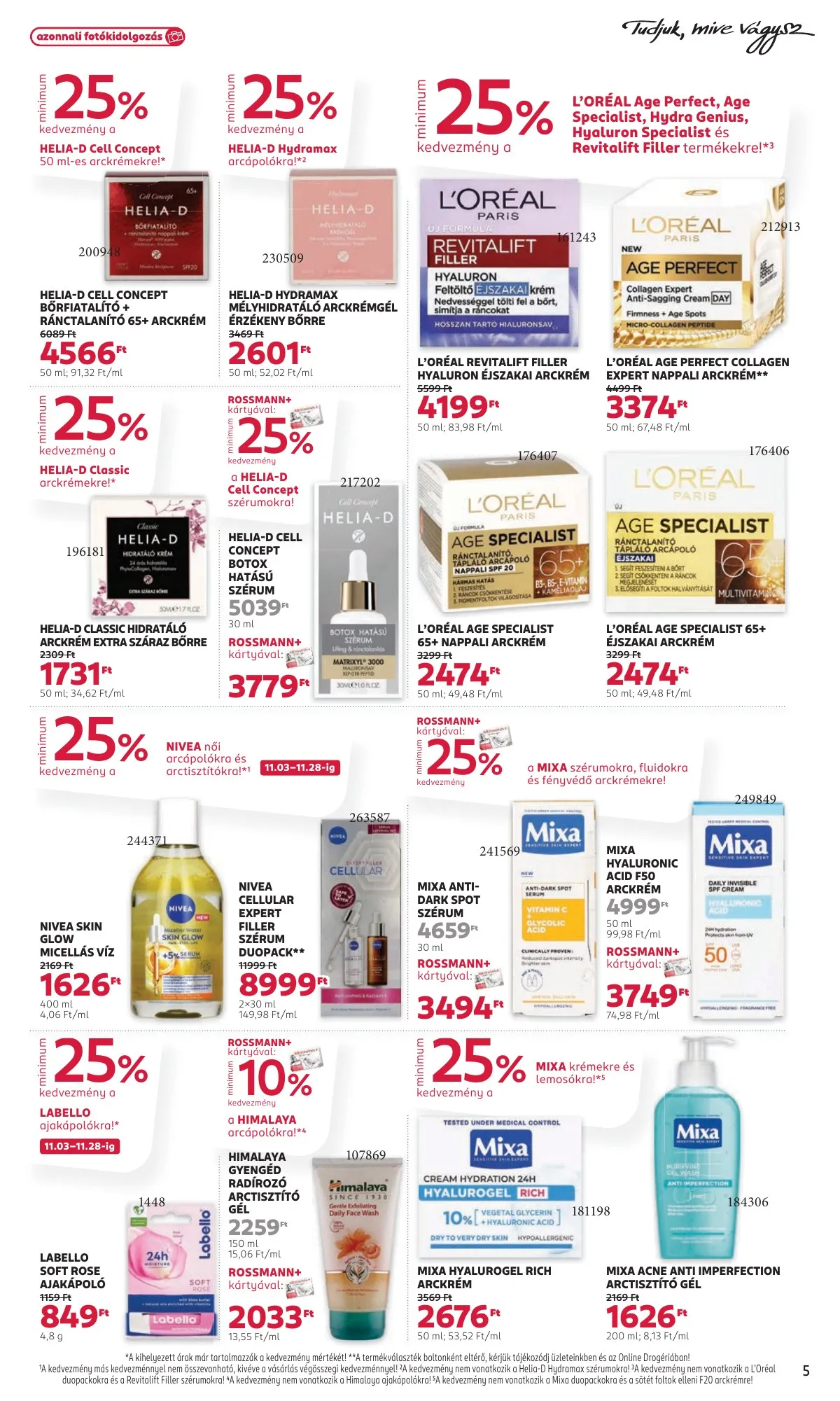 Rossmann akciós újság 11.03–11.14 – 5. oldal