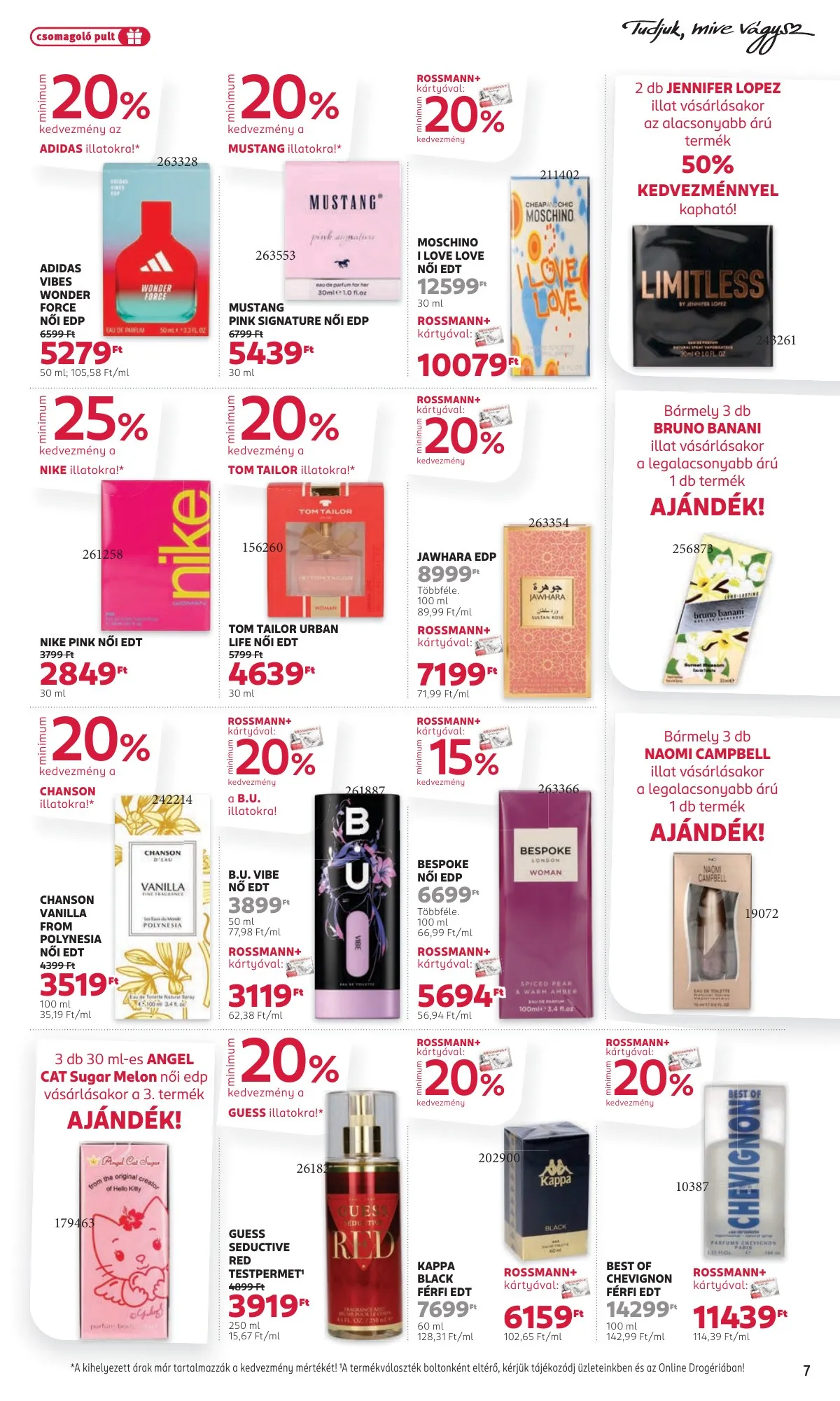 Rossmann akciós újság 11.03–11.14 – 7. oldal