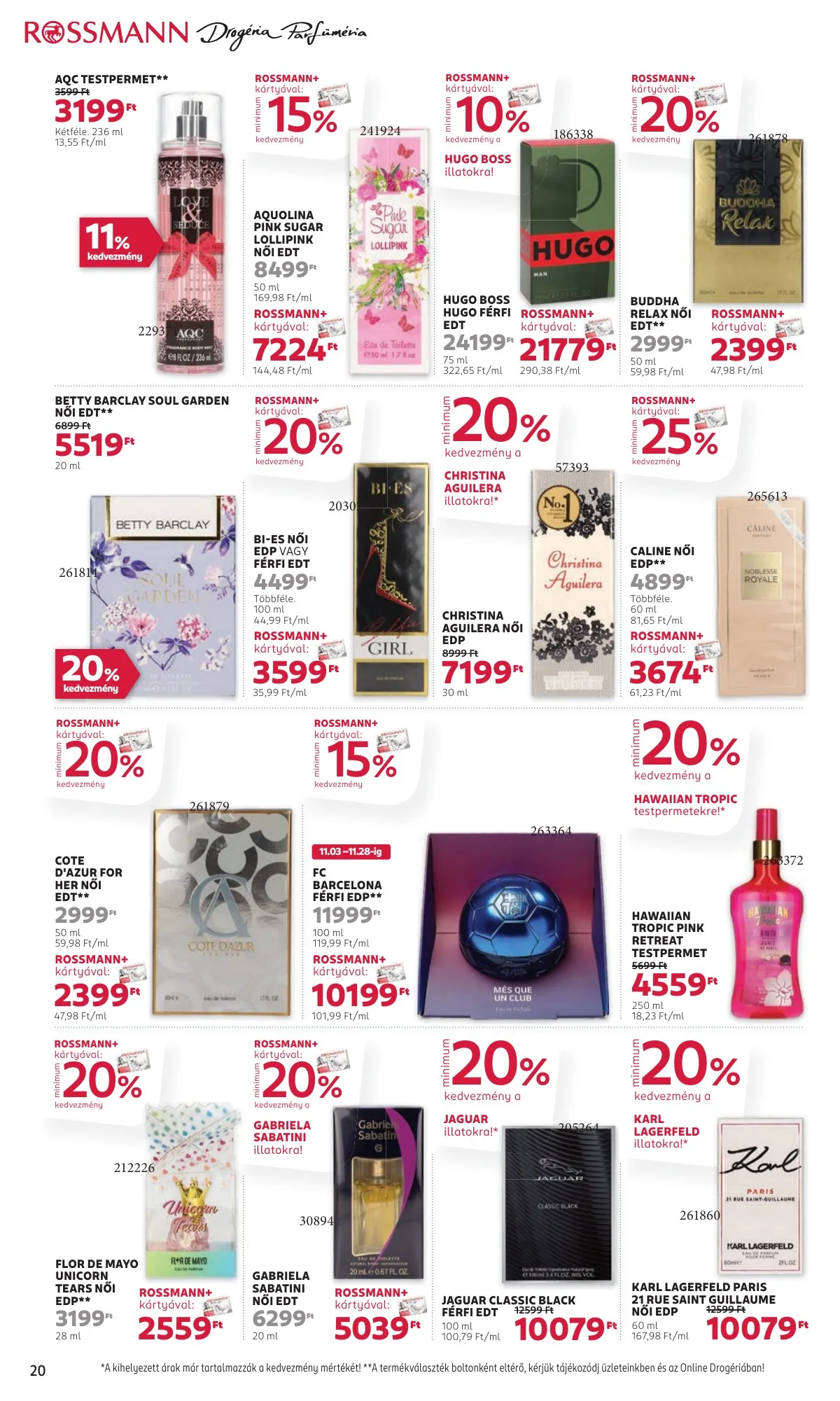 Rossmann akciós újság 11.17–11.28 – 22. oldal