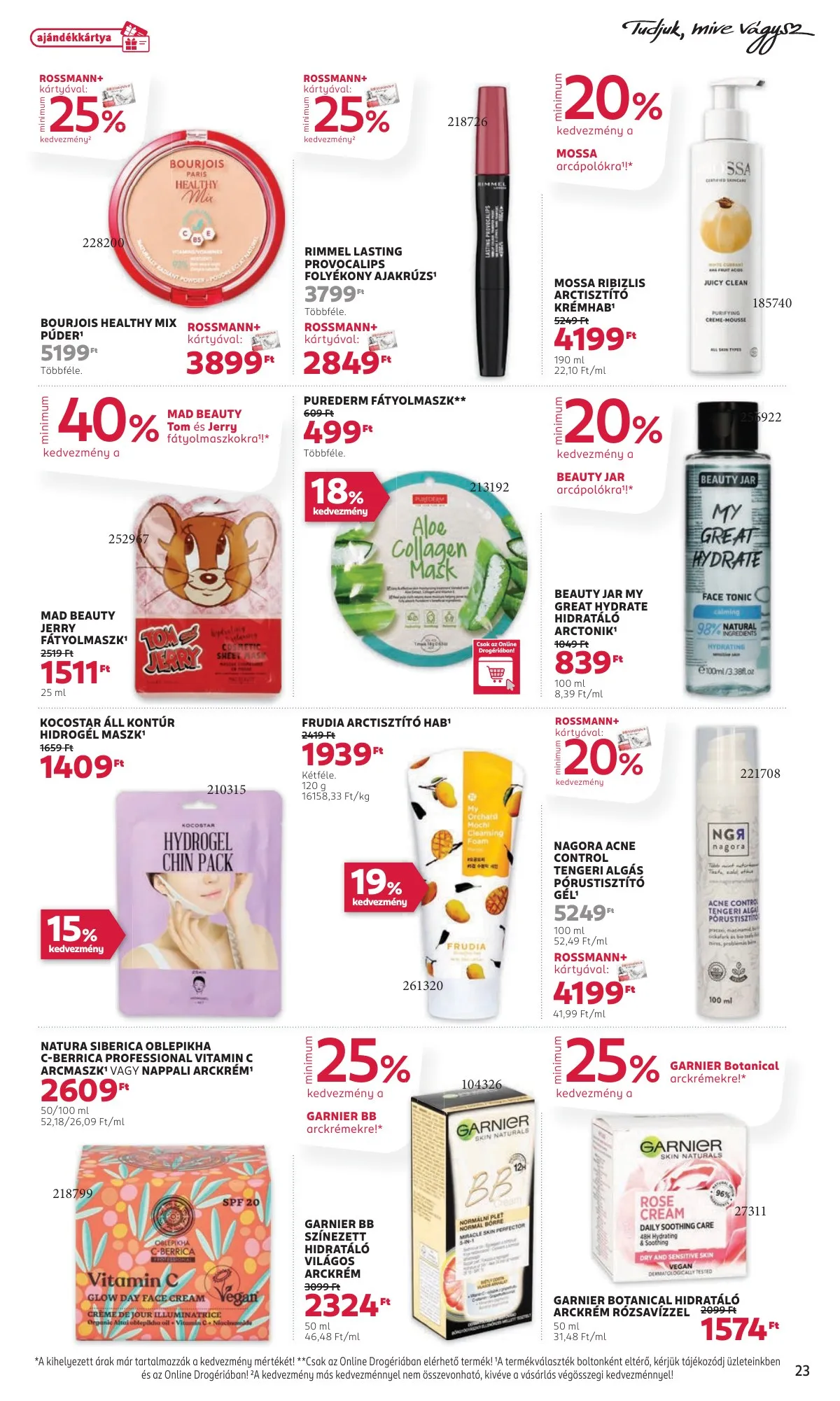 Rossmann akciós újság 11.17–11.28 – 25. oldal