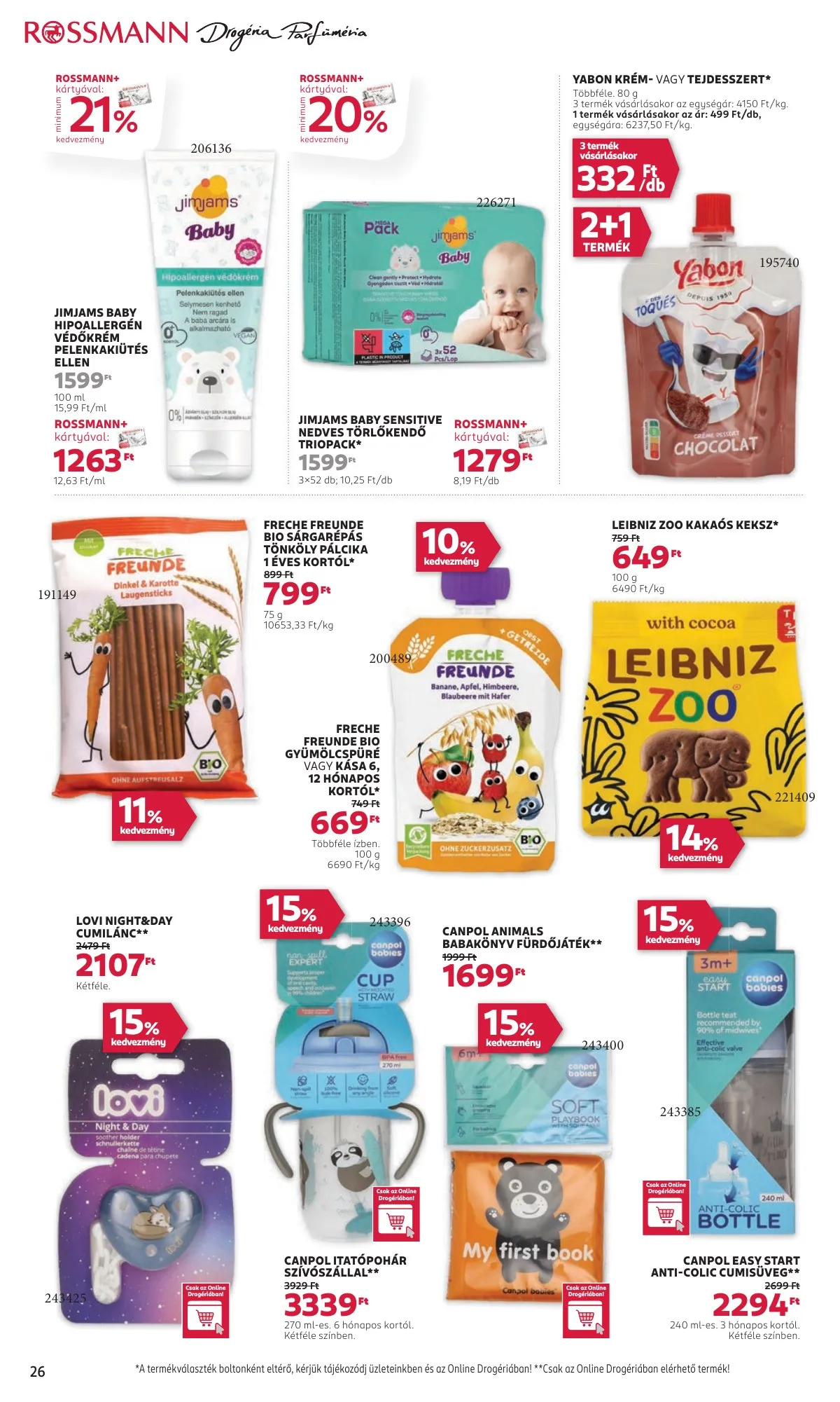 Rossmann akciós újság 11.17–11.28 – 28. oldal