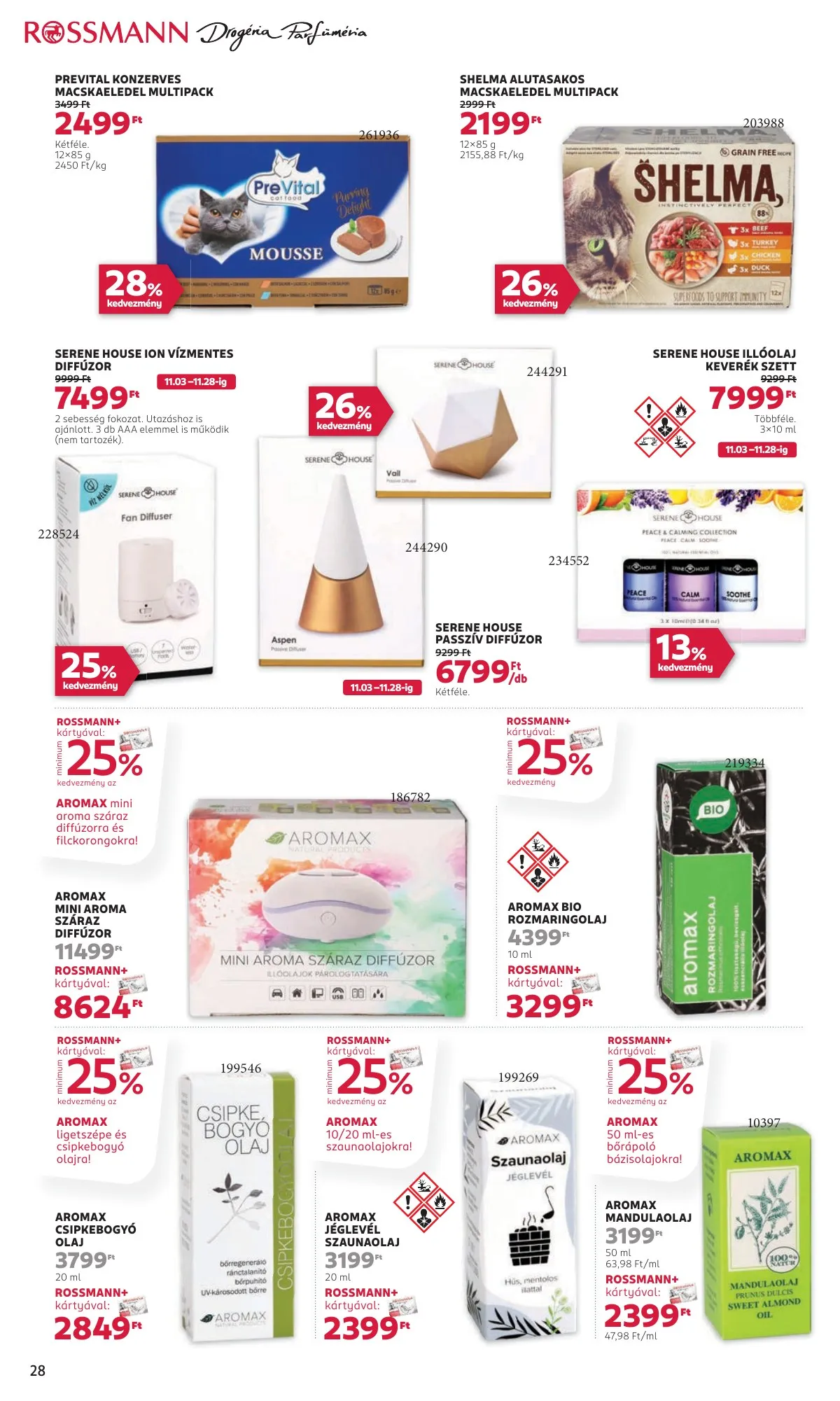 Rossmann akciós újság 11.17–11.28 – 32. oldal