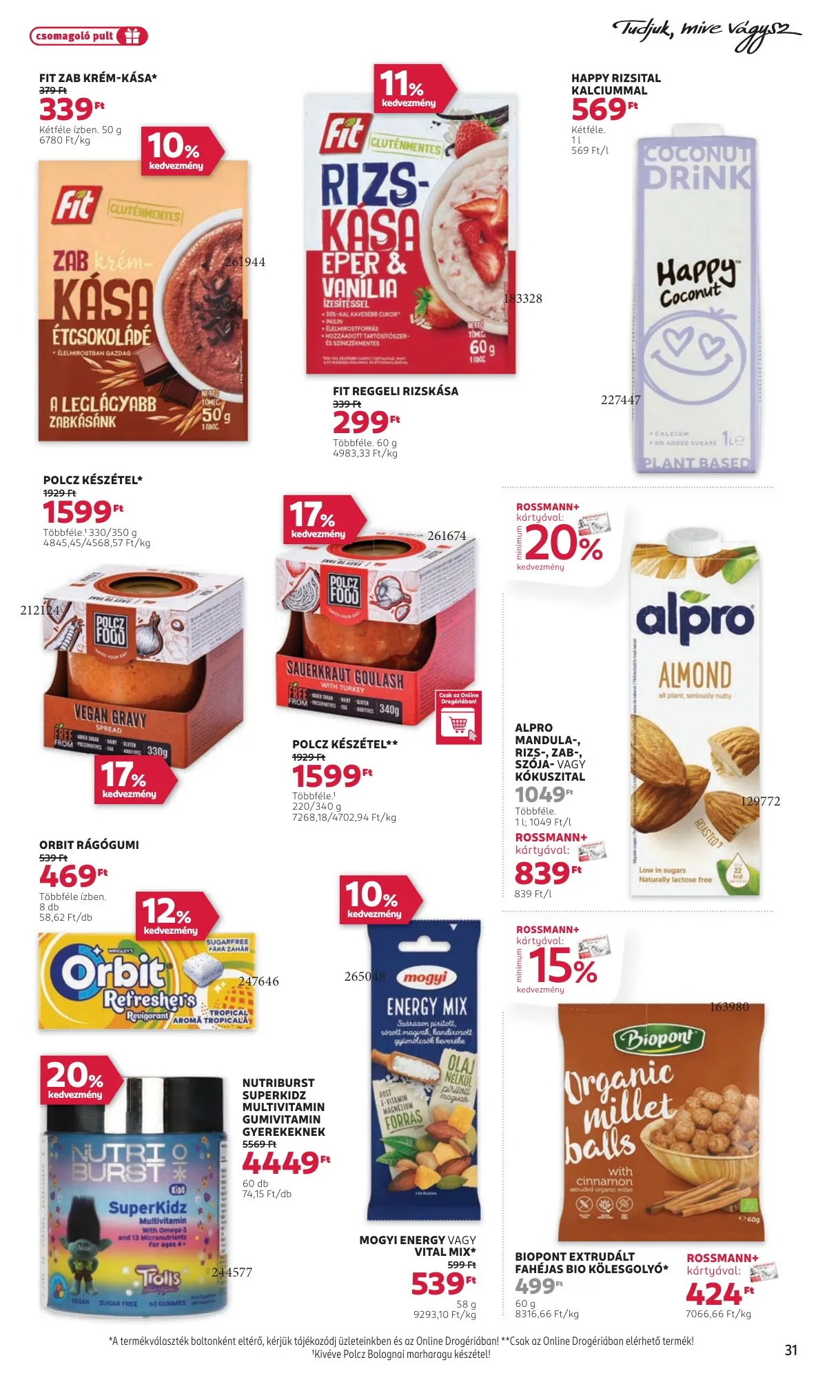 Rossmann akciós újság 11.17–11.28 – 35. oldal