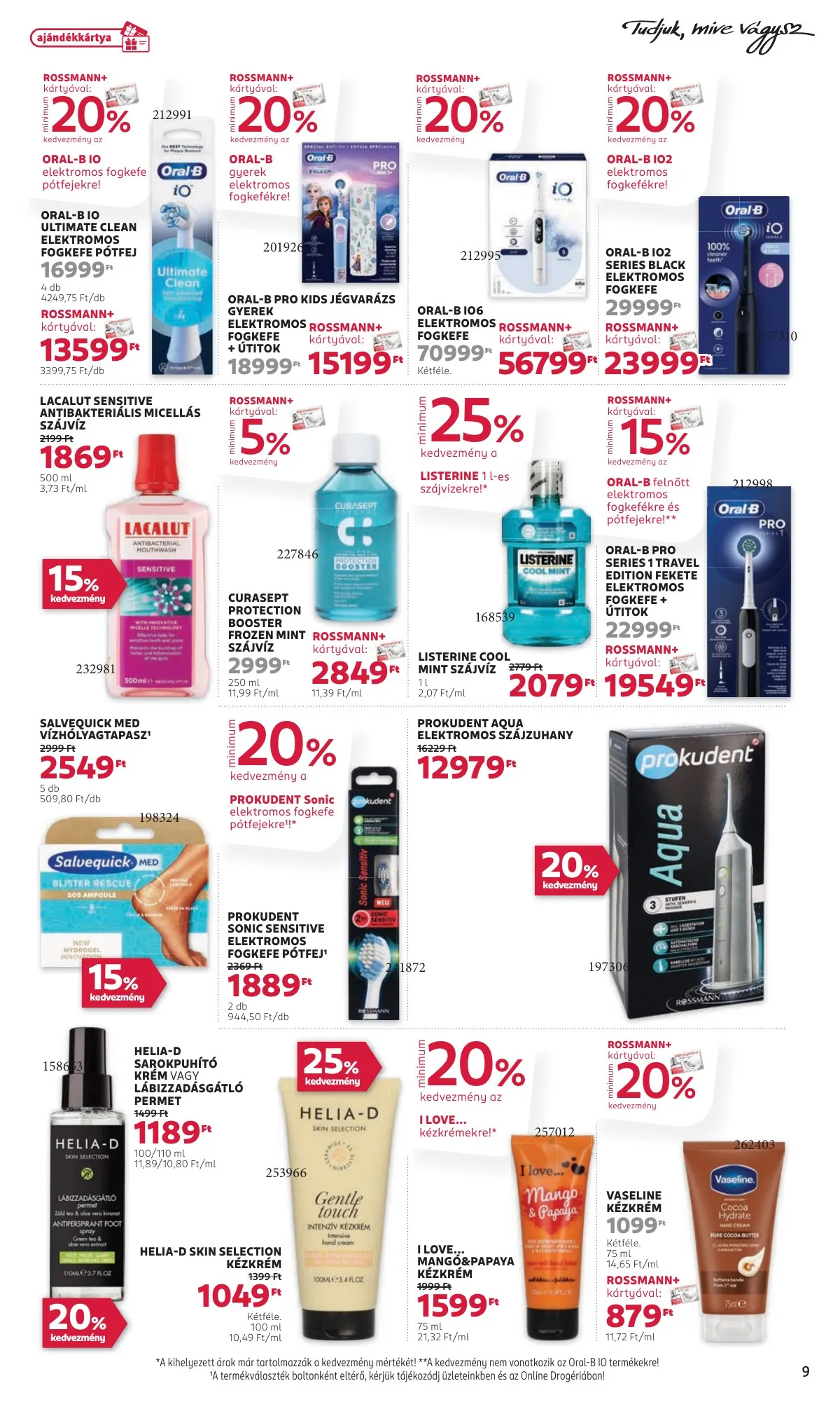 Rossmann akciós újság 11.17–11.28 – 9. oldal