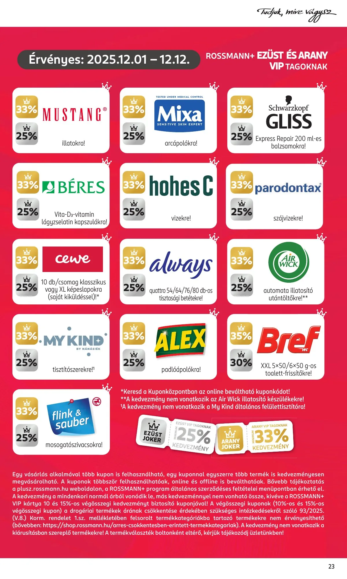 Rossmann akciós újság 12.01–12.12 – 25. oldal