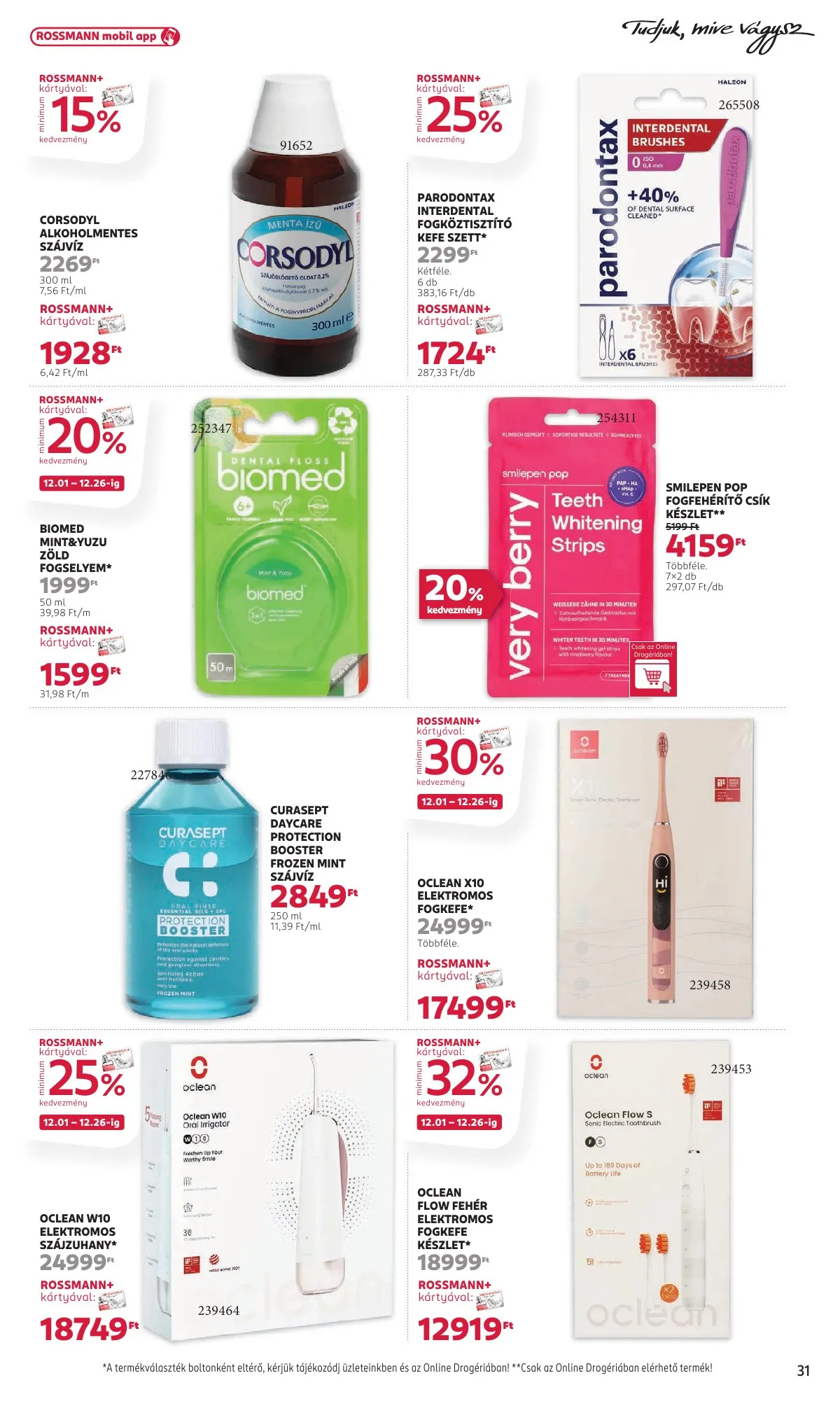 Rossmann akciós újság 12.01–12.12 – 35. oldal