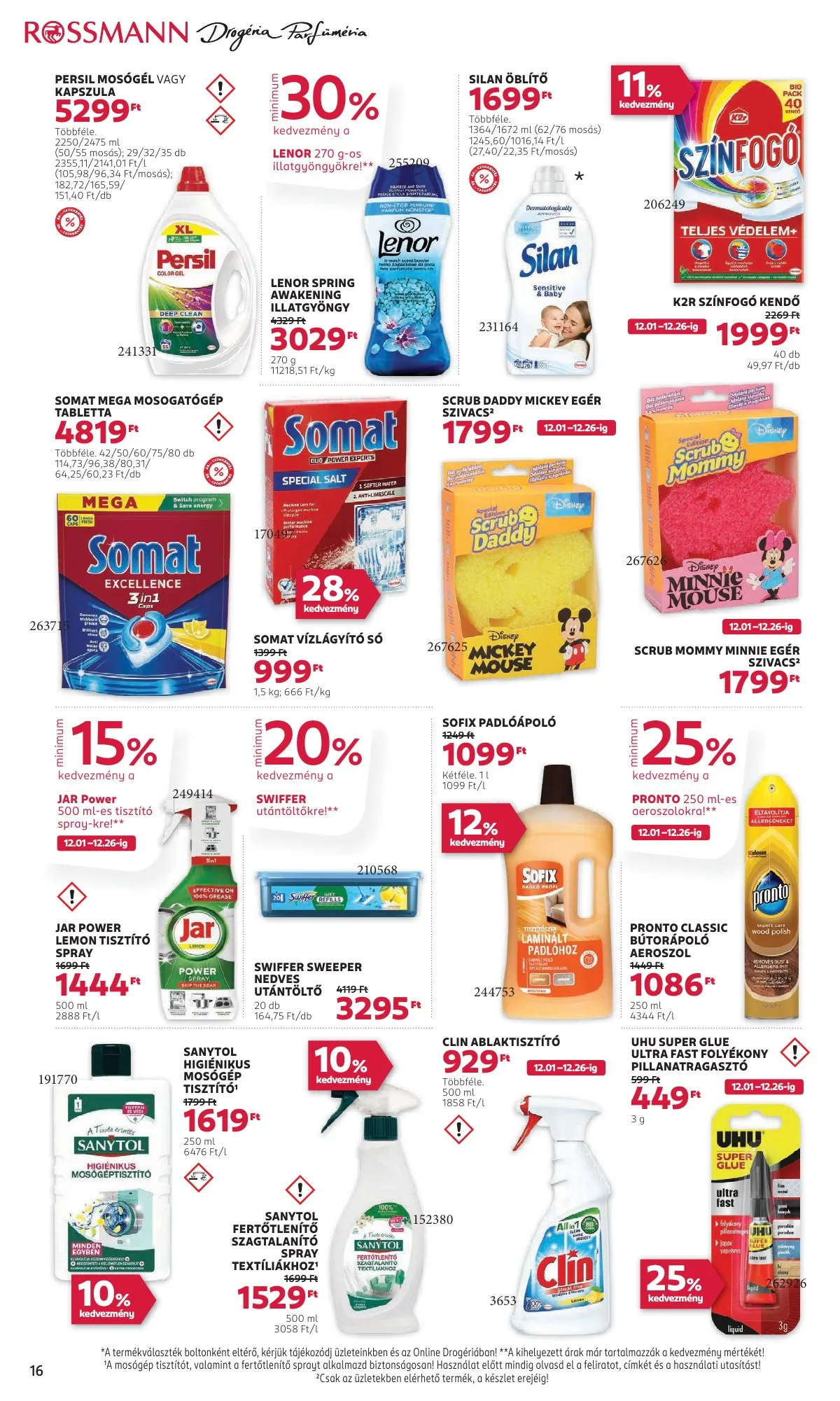 Rossmann akciós újság 12.15–12.26 – 18. oldal