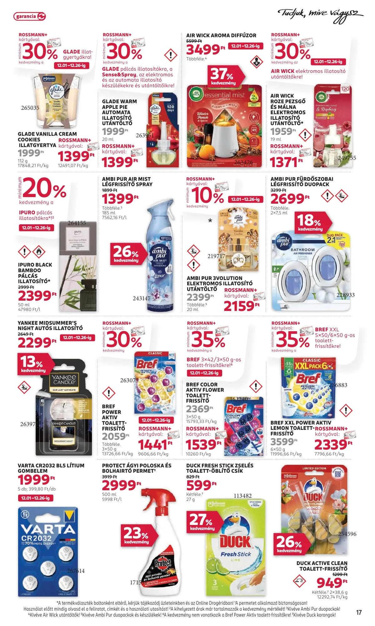 Rossmann akciós újság 12.15–12.26 – 19. oldal