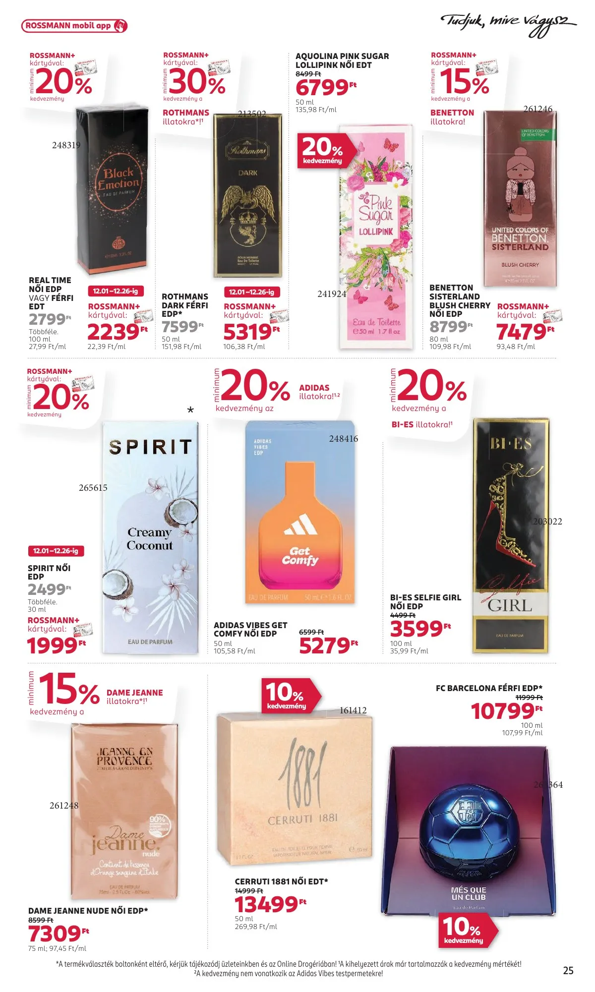 Rossmann akciós újság 12.15–12.26 – 27. oldal